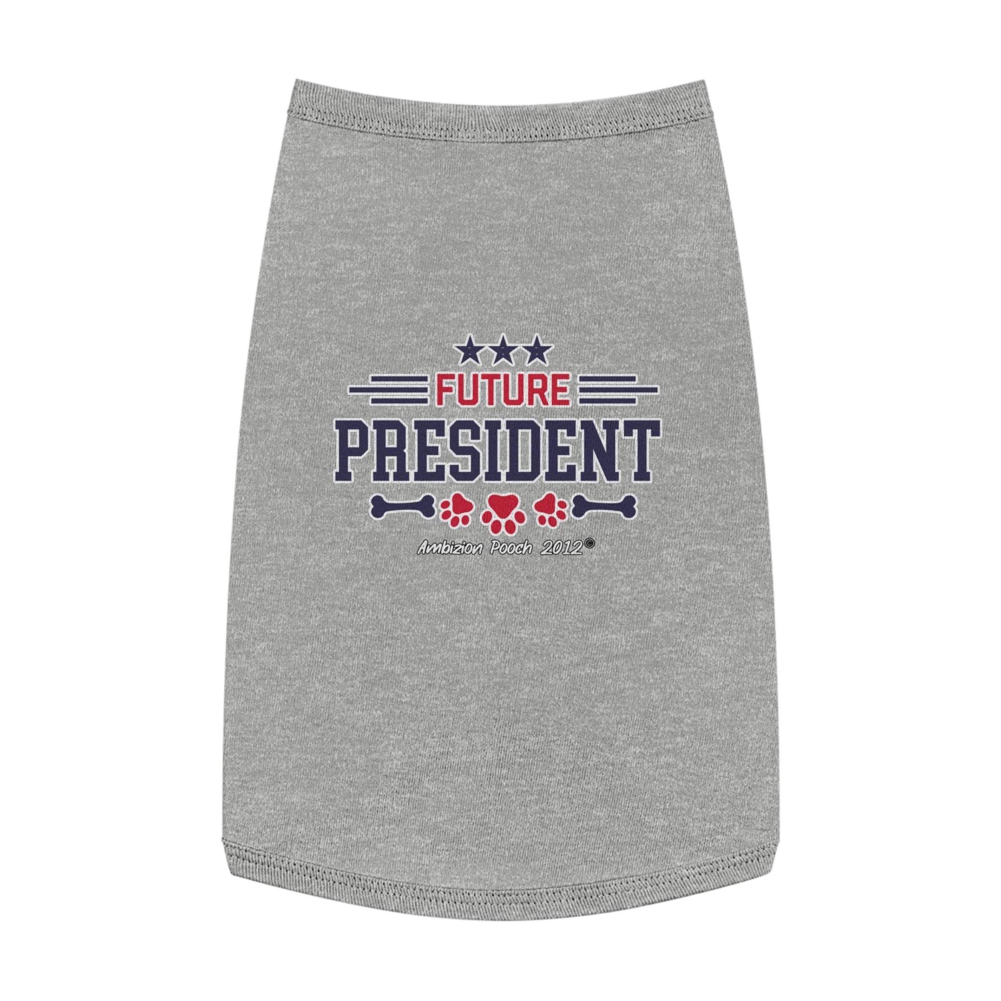 Future President Doggy Tank Top — "Future Vice President" (Pet & Parent Matching)