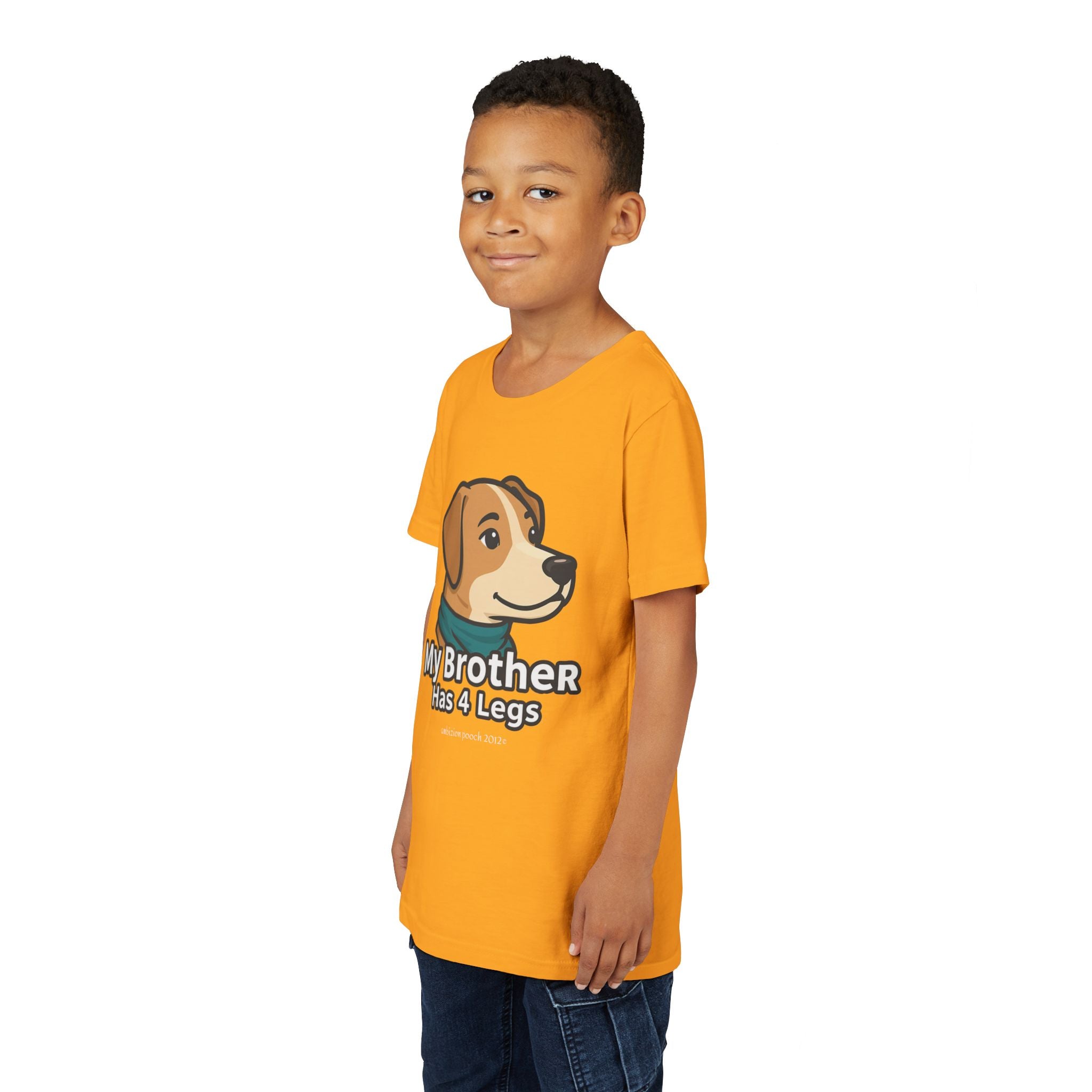 "My Bro Has 4 Legs" Kids Tee