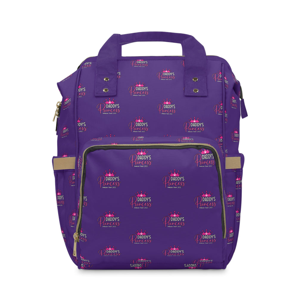 Daddy's Princess Puppy/Doggy Multifunctional Backpack Purple