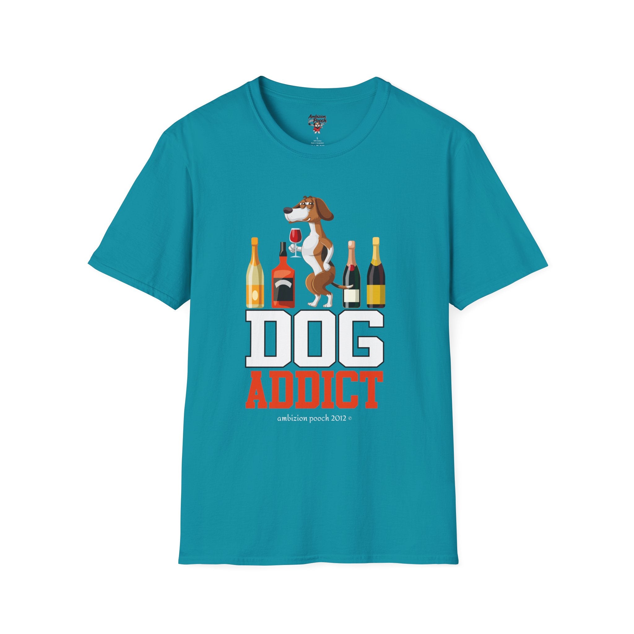 Dog Addict Unisex Softstyle T-Shirt