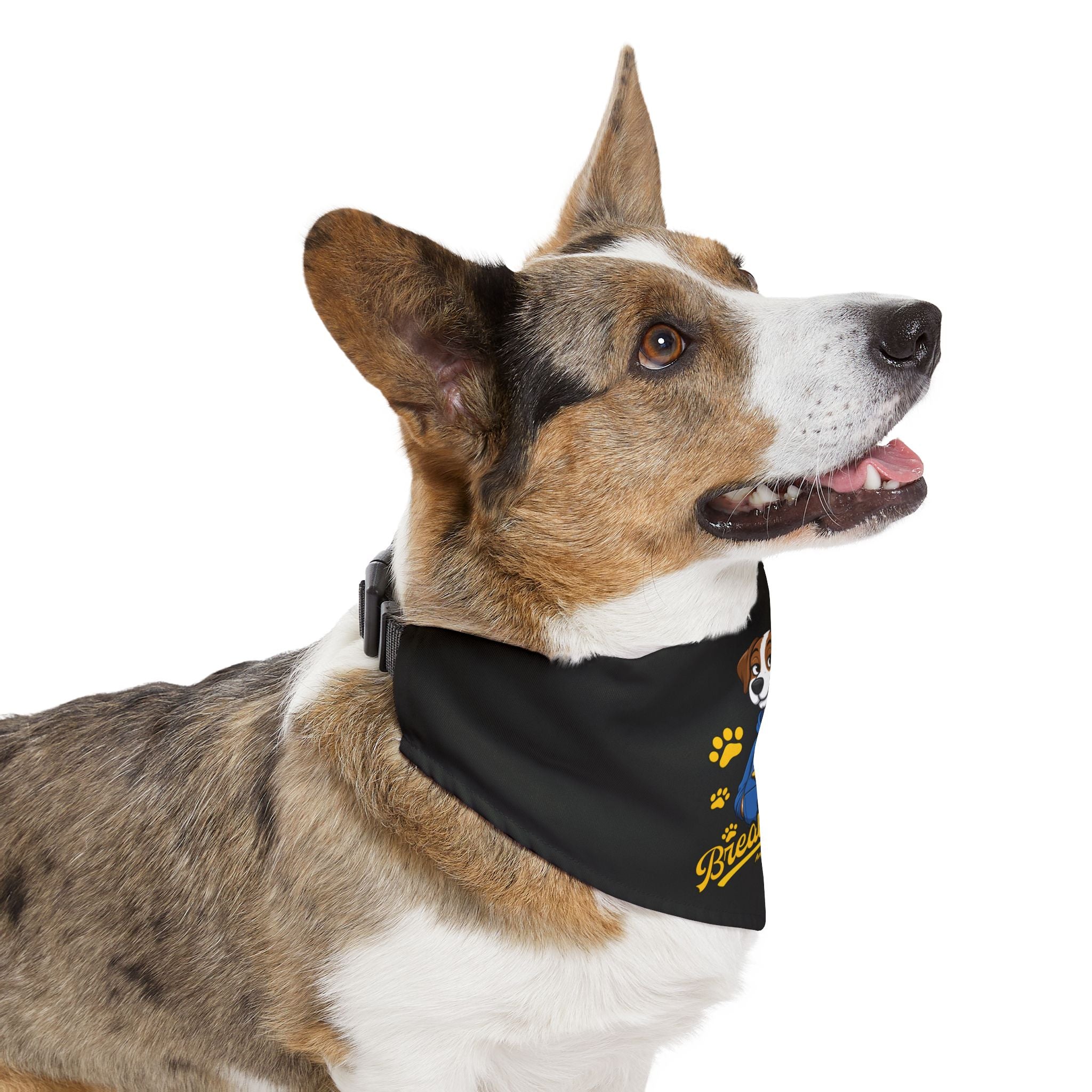 "Bread Spender" Pet Bandana Collar — Doggy Parent "Breadwinner" Matching Pet & Parent