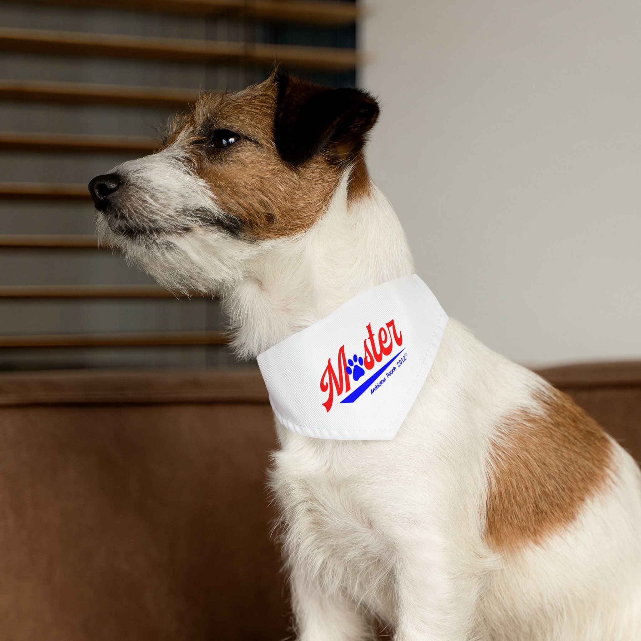 Pet Bandana Collar — Doggy Master "Servant" Matching Pet & Parent