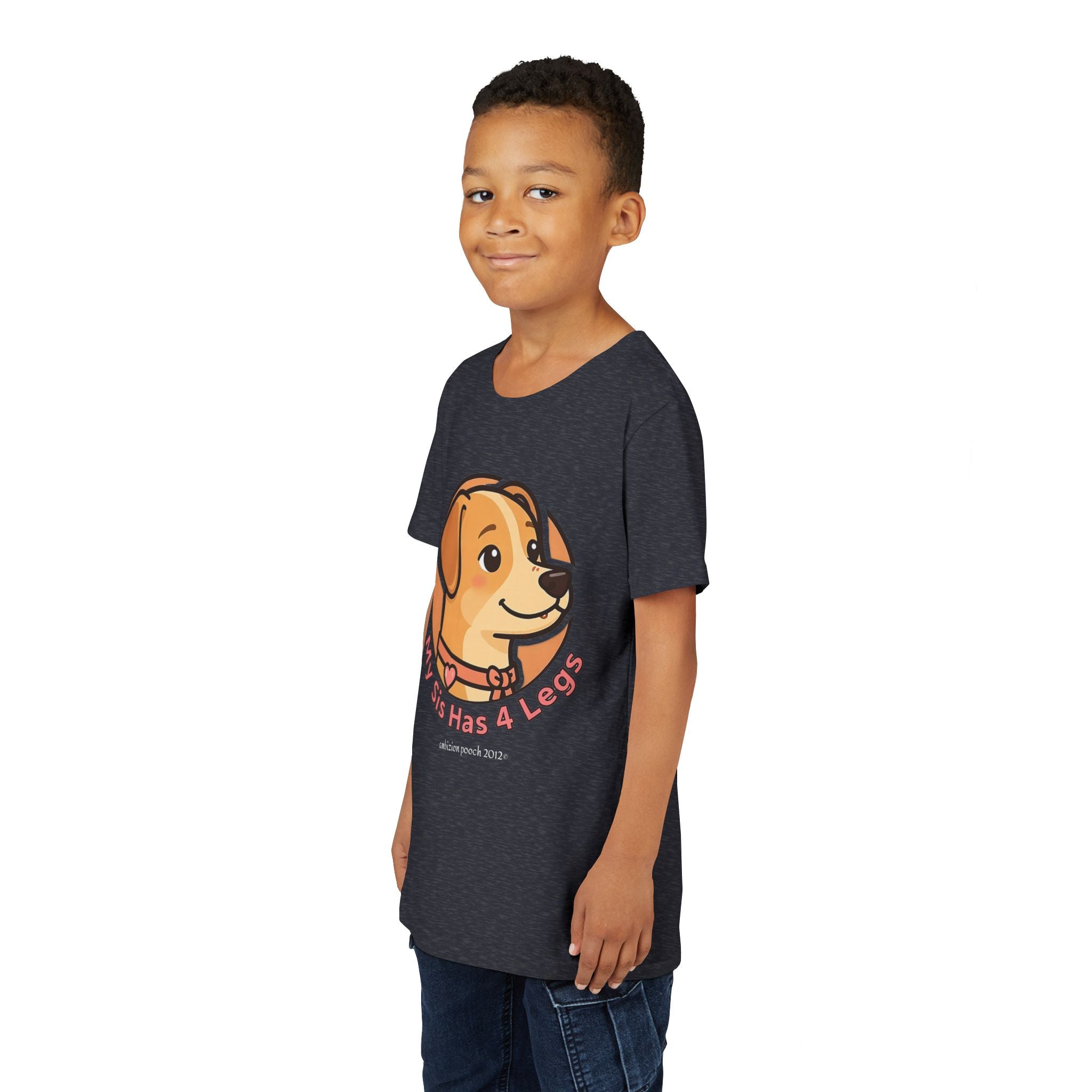 "My Sis Has 4 Legs" Kids Tee