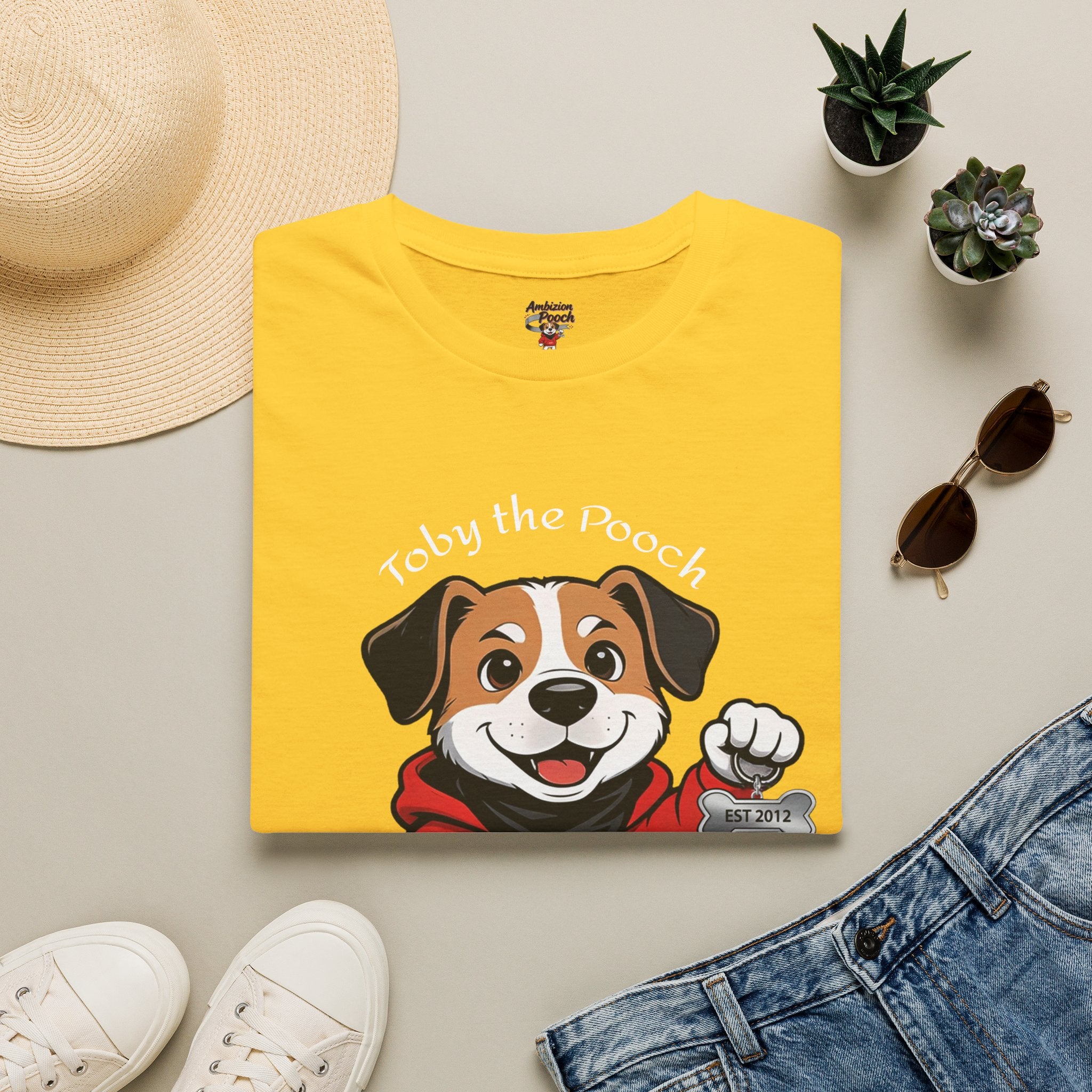 Toby the Pooch Unisex Softstyle T-Shirt