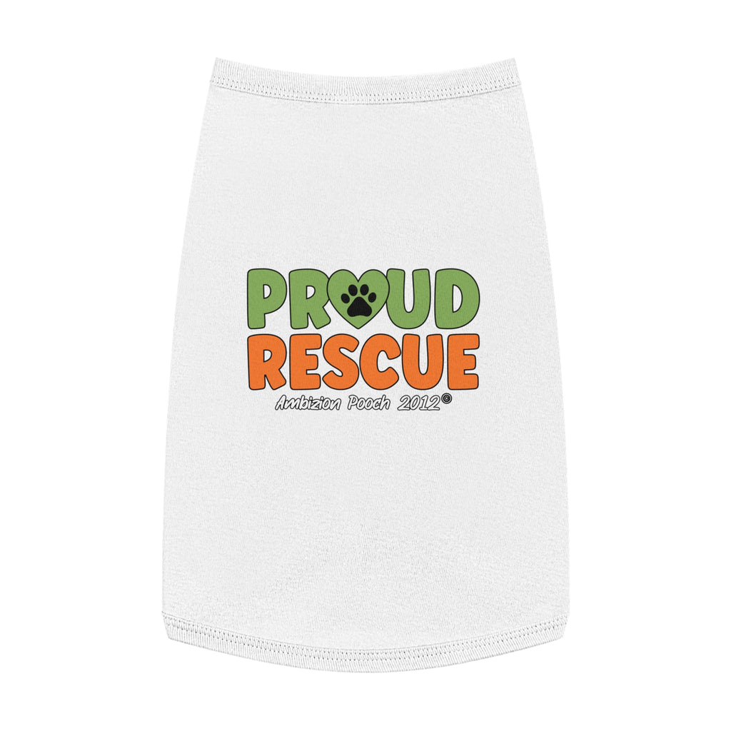 "Proud Rescue" Doggy Tank Top