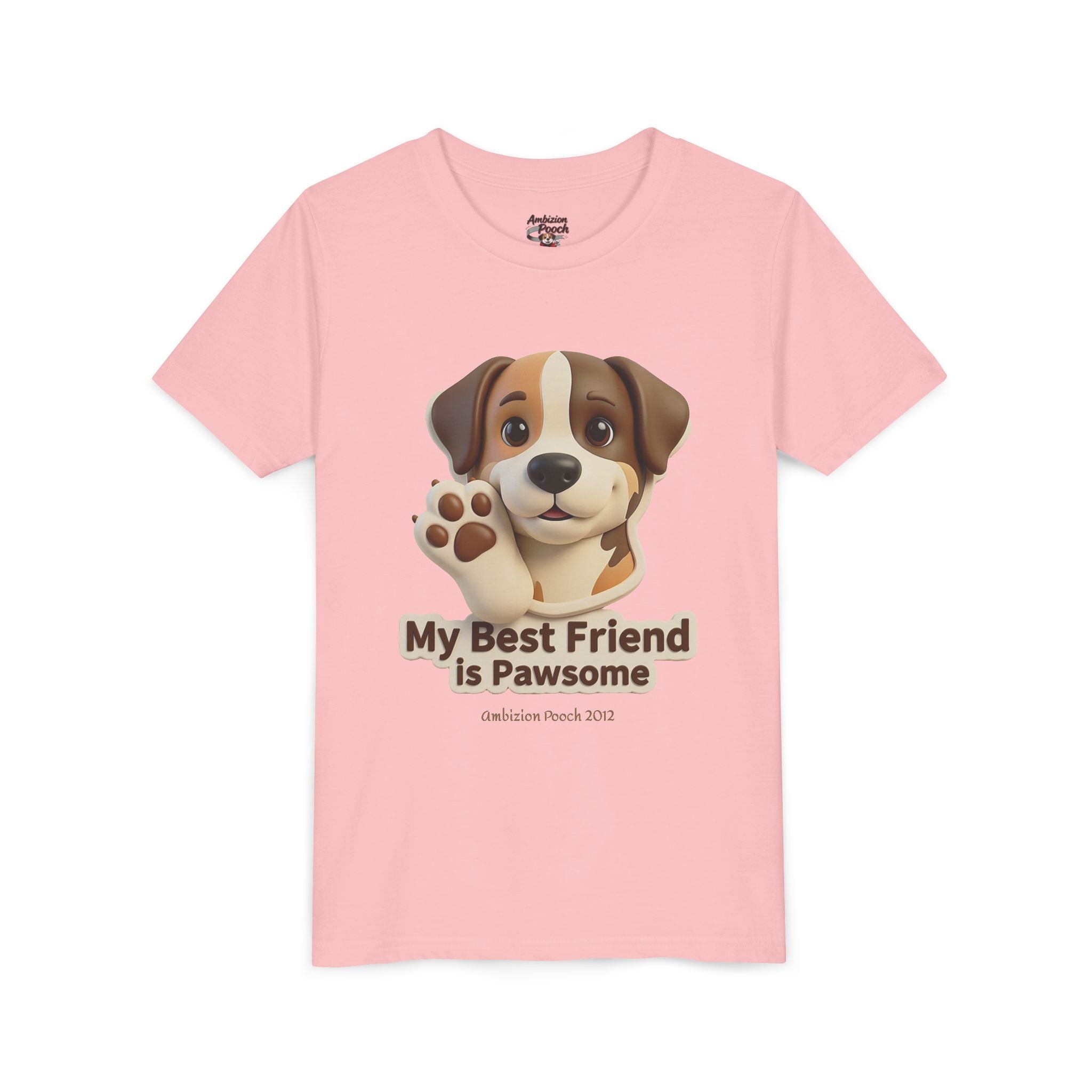 "My Best Friend is Pawsome" Kids Tee