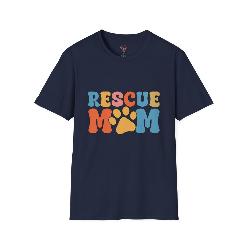 Rescue Mom Unisex Softstyle T-Shirt