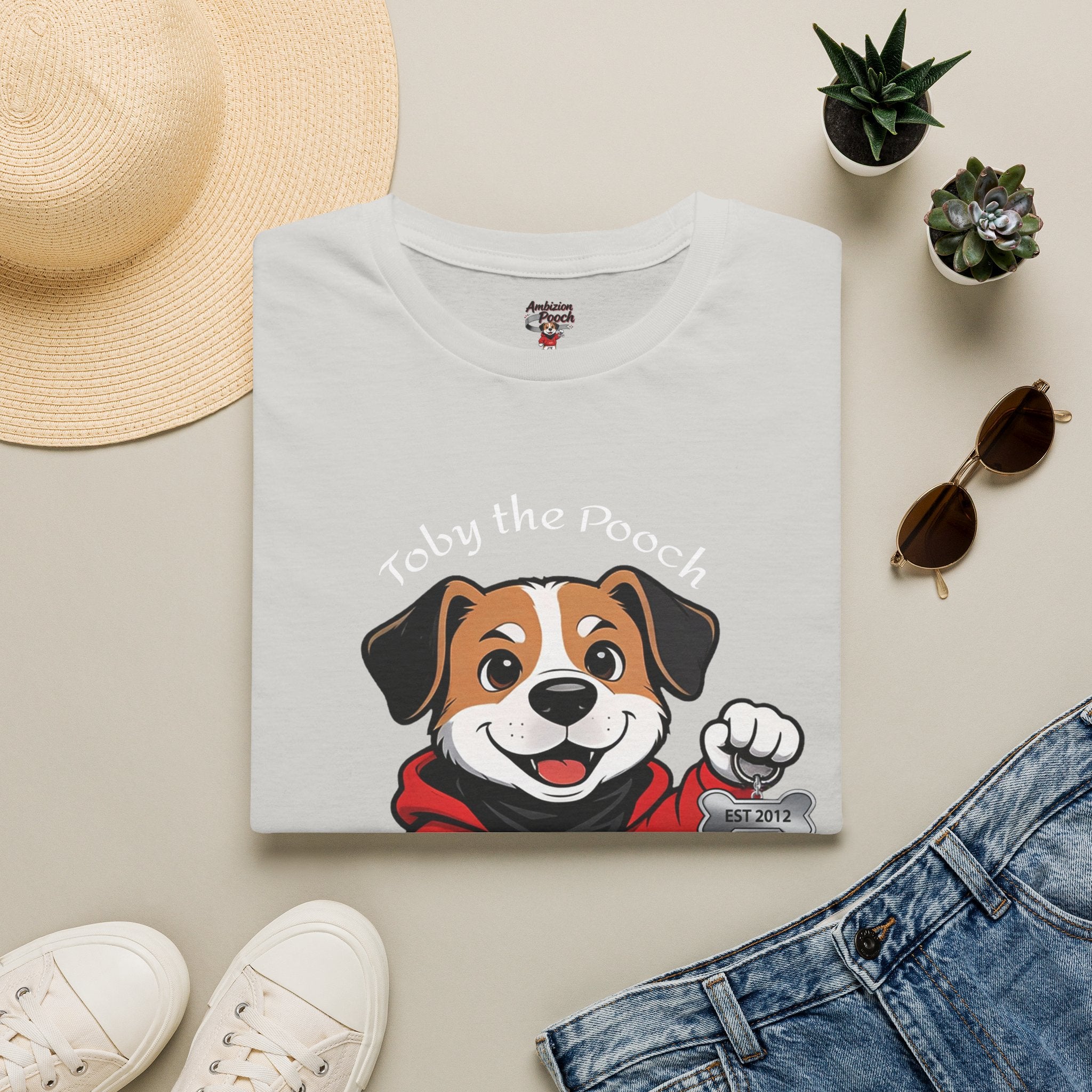 Toby the Pooch Unisex Softstyle T-Shirt