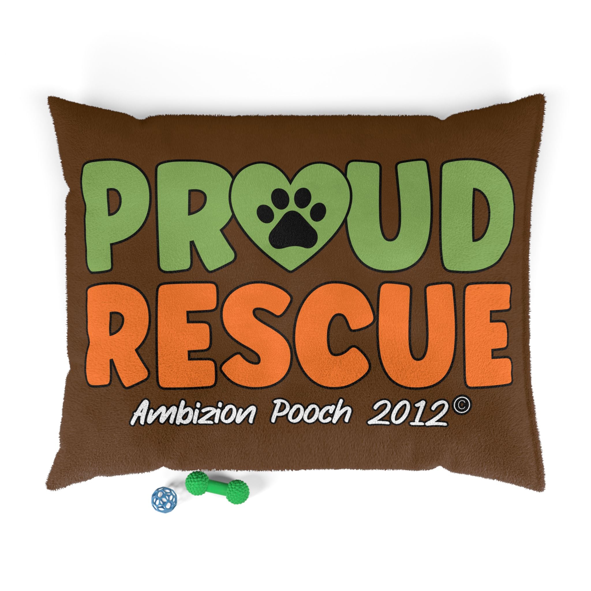 Proud Rescue Pet Bed