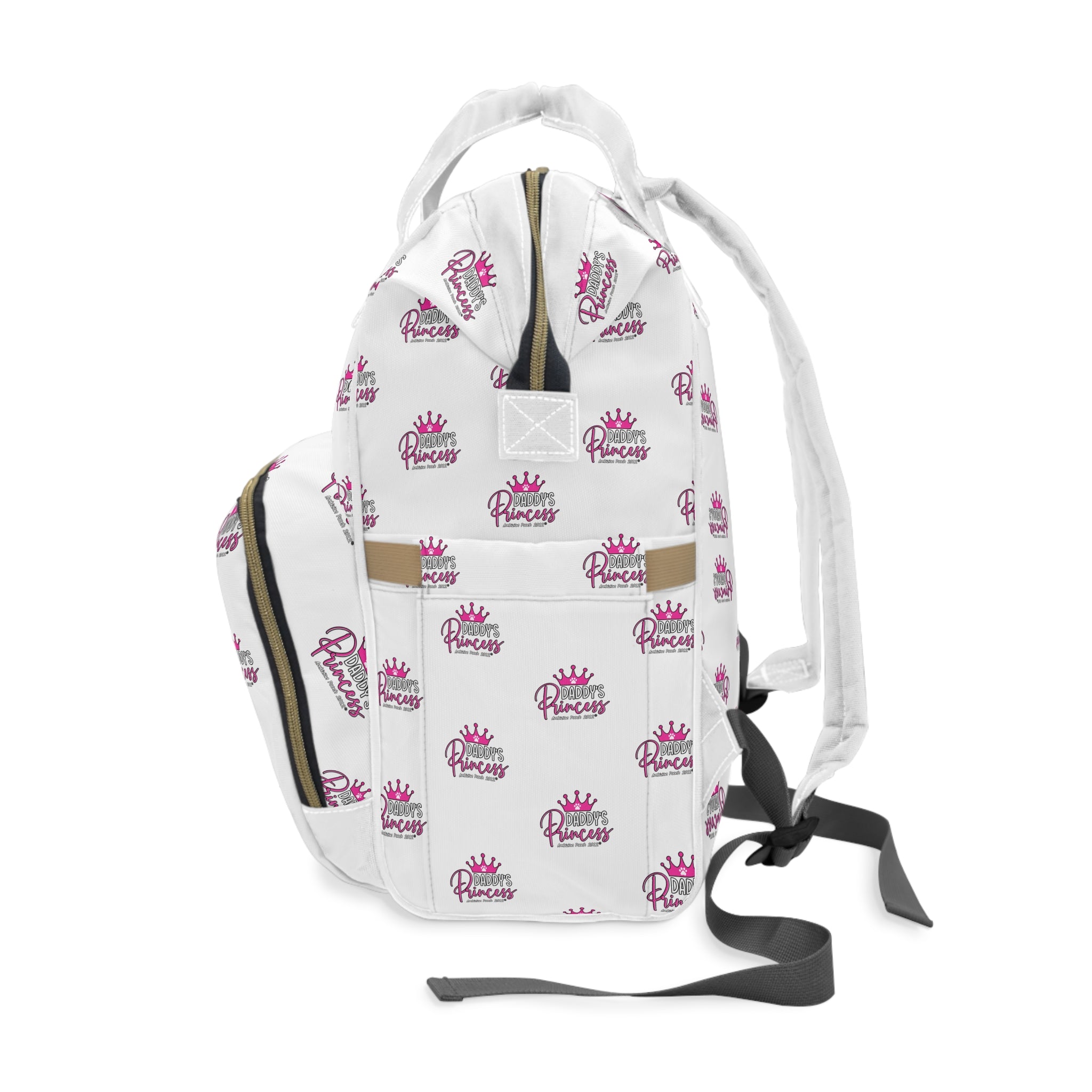 Daddy's Princess Puppy/Doggy Multifunctional Backpack Pink