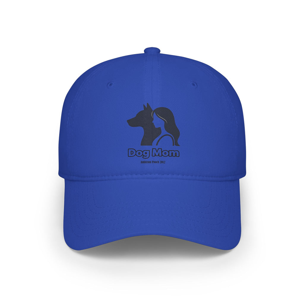 Dog Mom Low Profile Baseball Cap