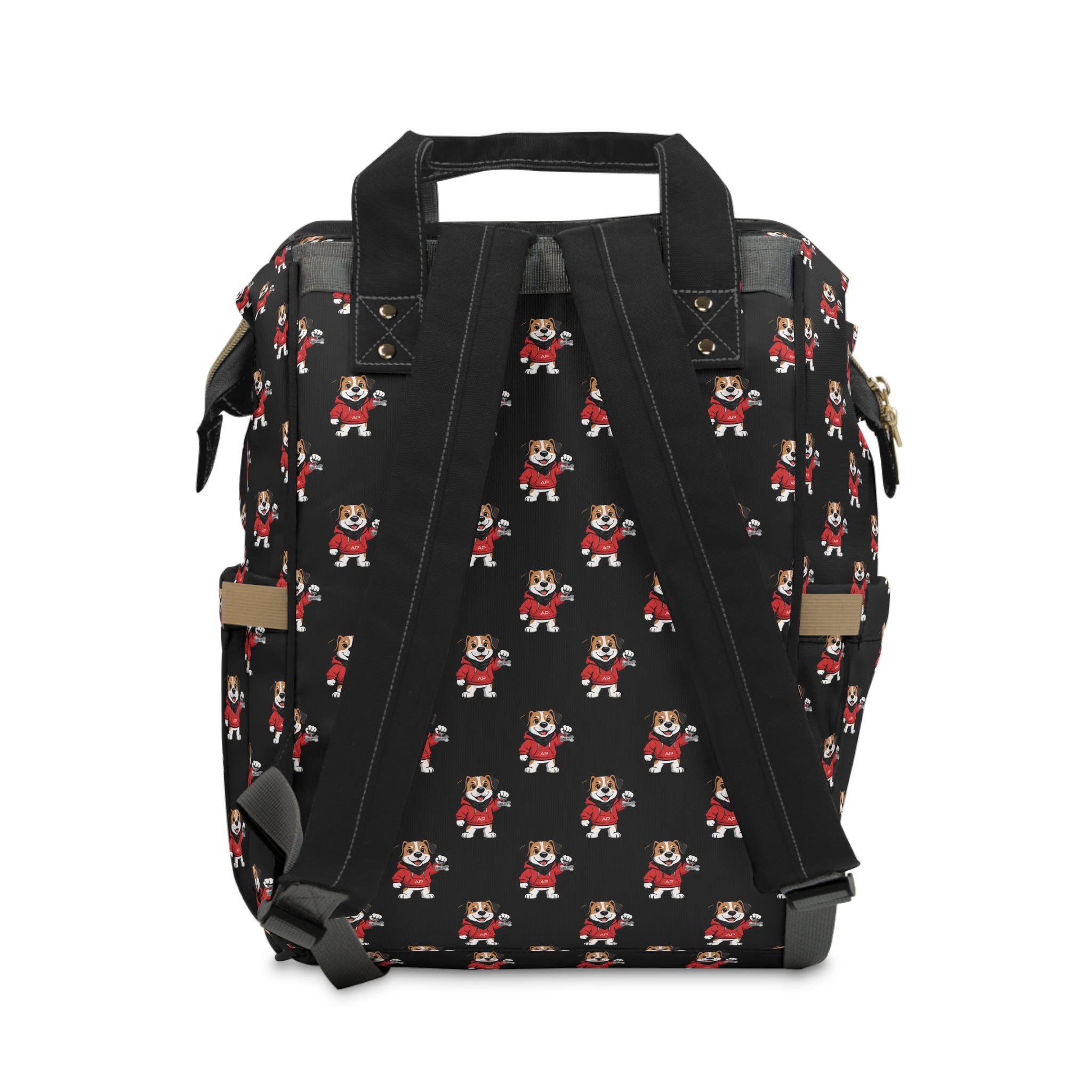 Ambizion Pooch Signature Puppy/Doggy Multifunctional Backpack Black