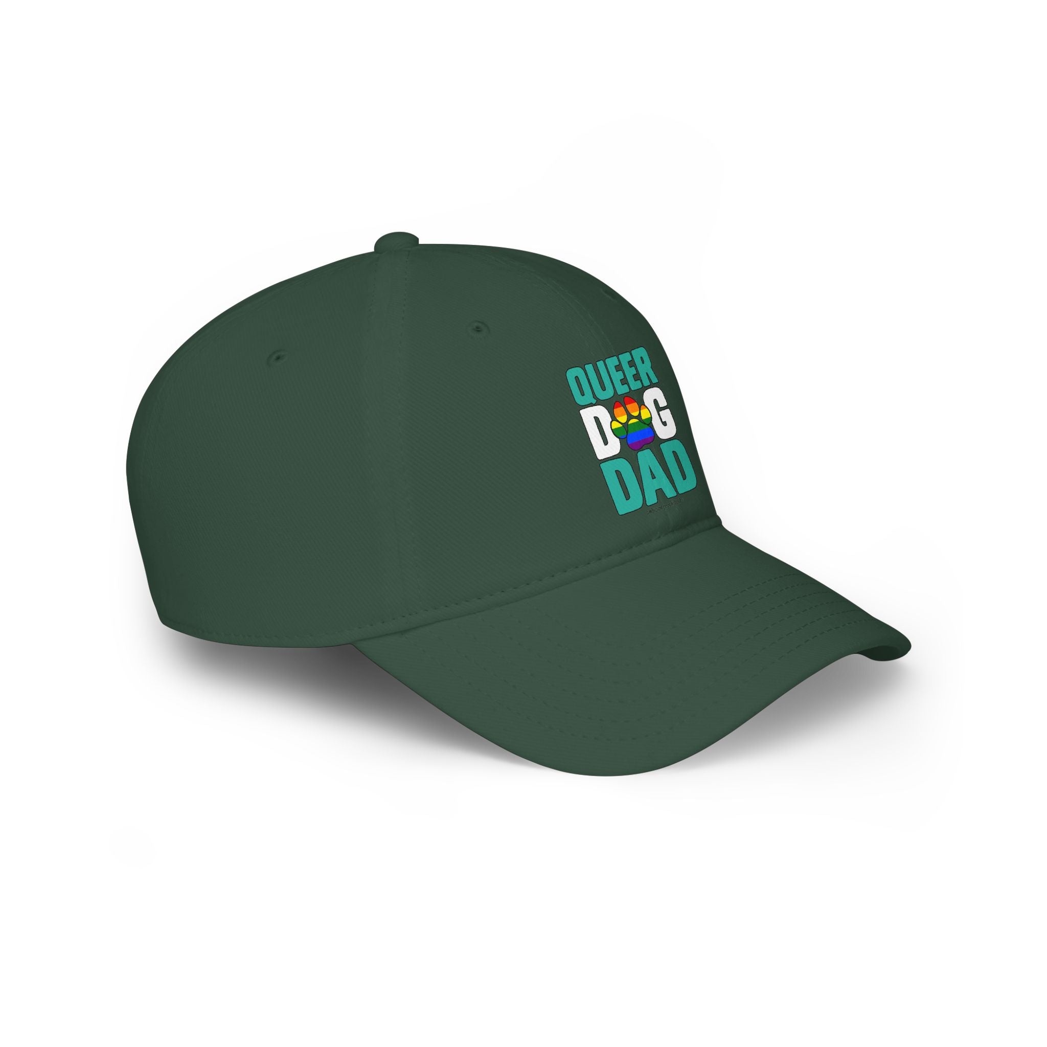 Queer Dog Dad Low Profile Baseball Cap