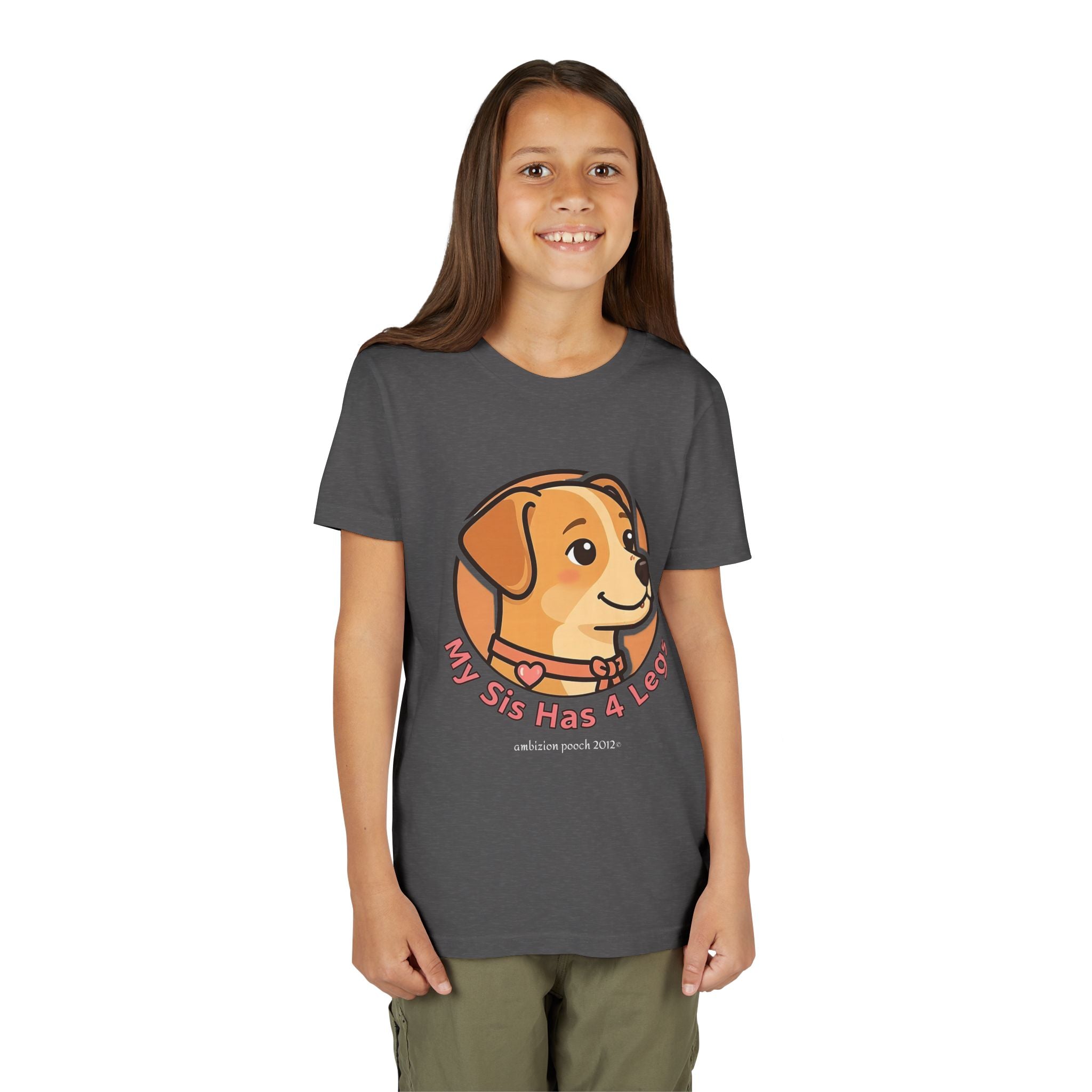 "My Sis Has 4 Legs" Kids Tee