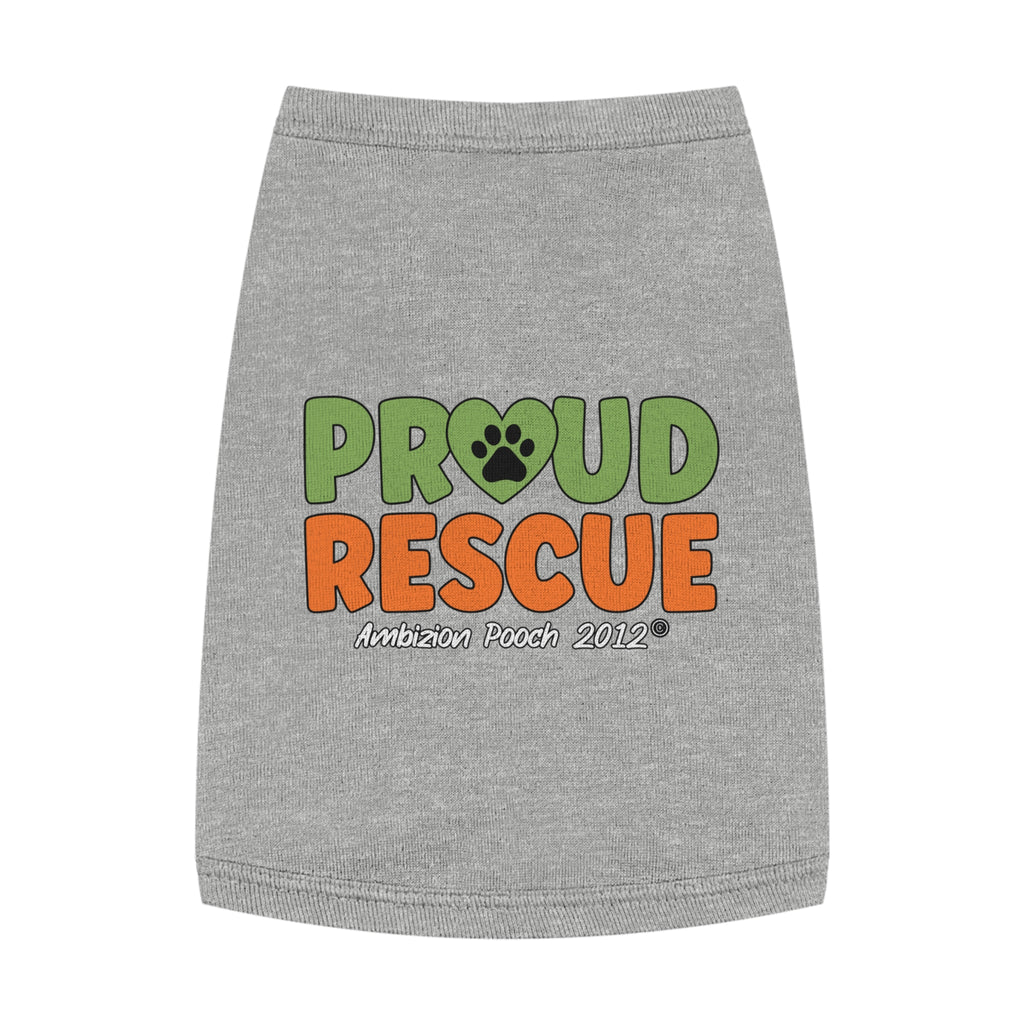 "Proud Rescue" Doggy Tank Top