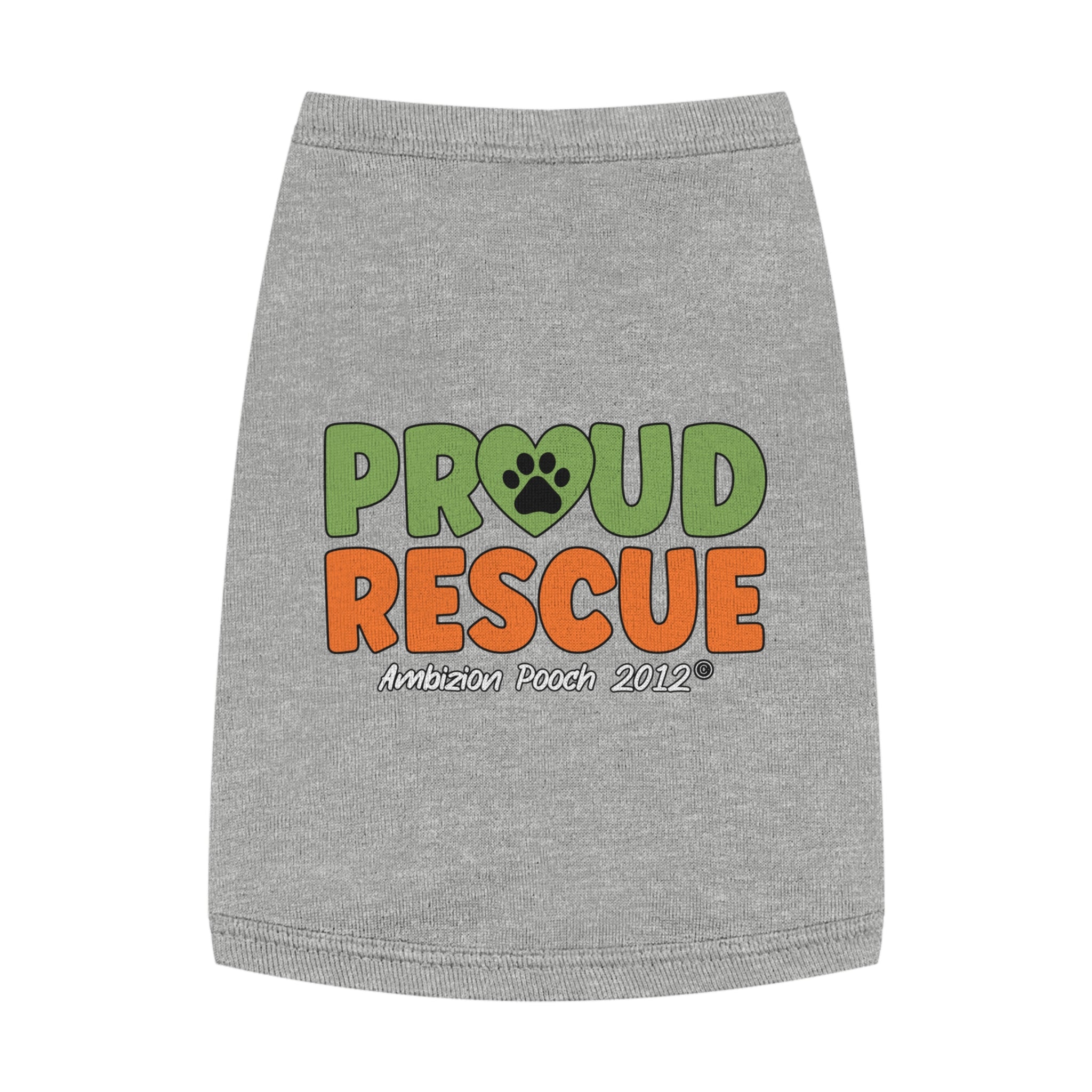 "Proud Rescue" Doggy Tank Top