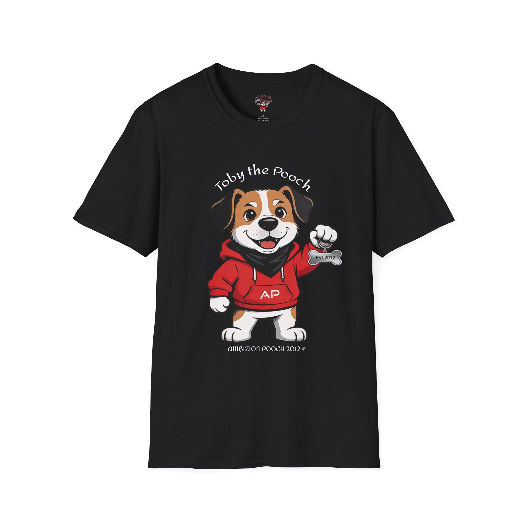 Toby the Pooch Unisex Softstyle T-Shirt