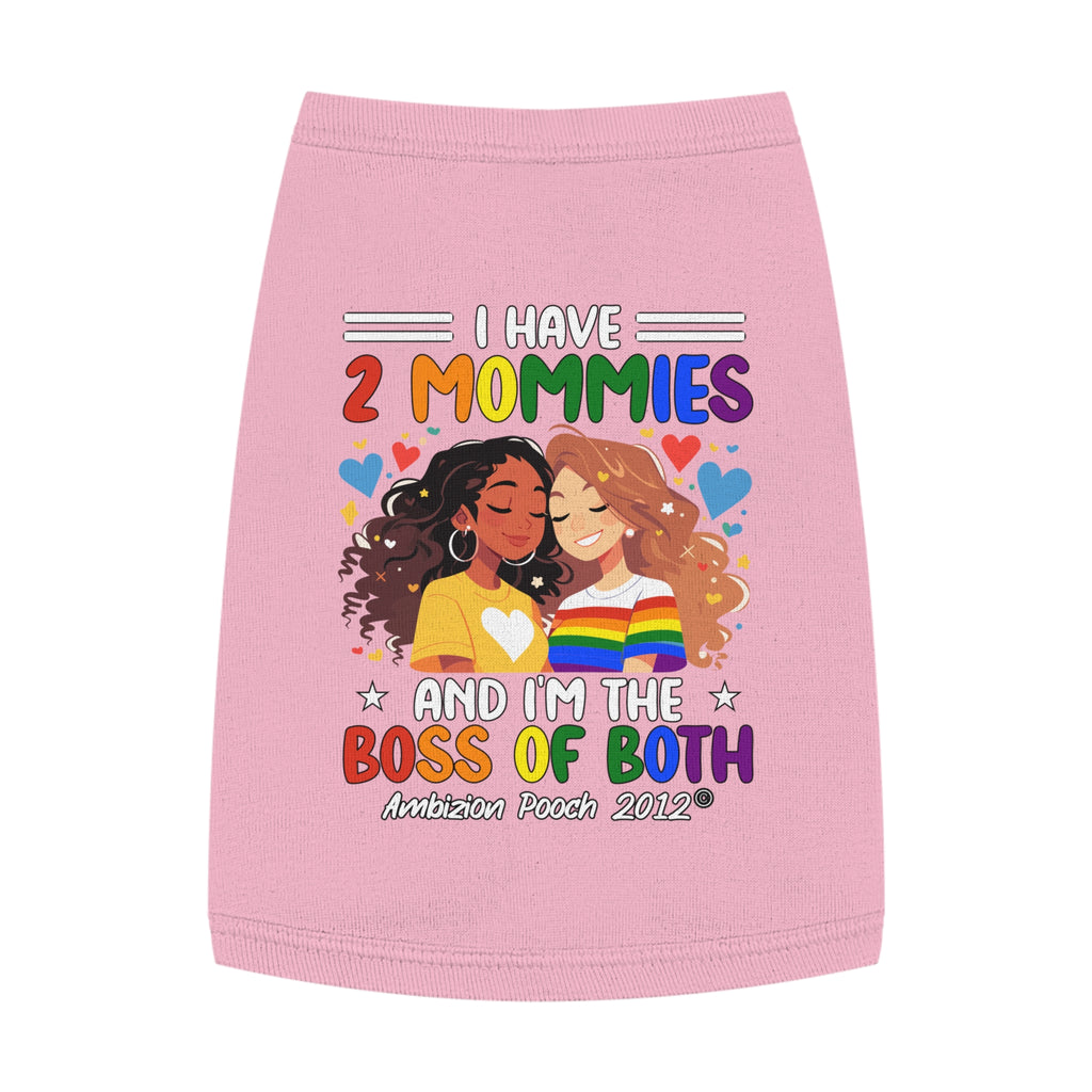 I Have 2 Mommies Doggy Tank Top (LGBTQ)