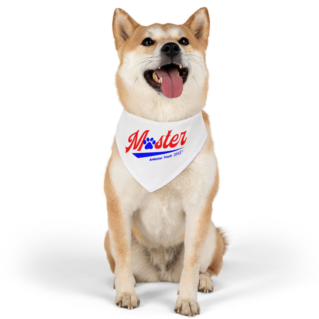 Pet Bandana Collar — Doggy Master "Servant" Matching Pet & Parent