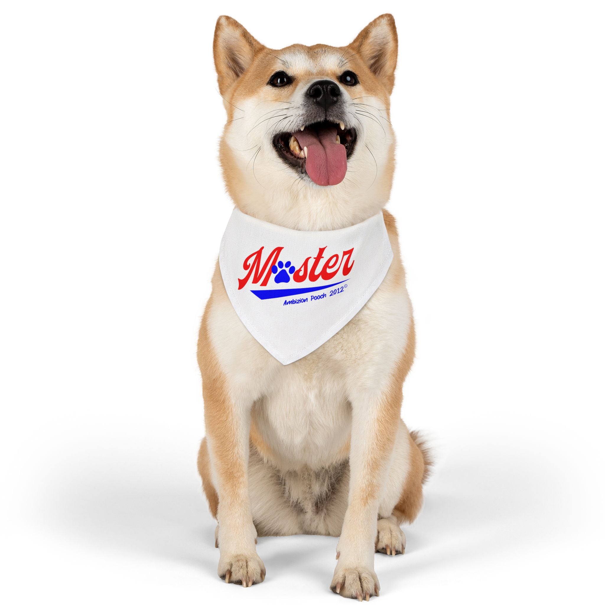 Pet Bandana Collar — Doggy Master "Servant" Matching Pet & Parent