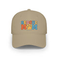 Rescue Dog Mom Low Profile Baseball Cap
