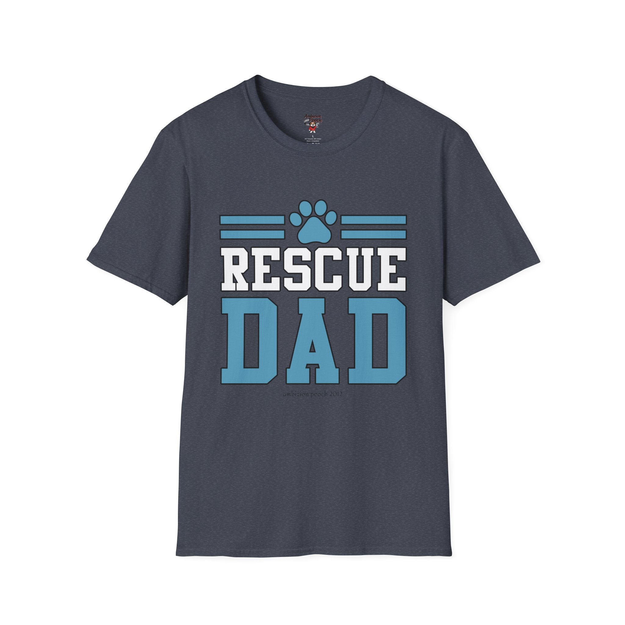 Rescue Dad Unisex Softstyle T-Shirt
