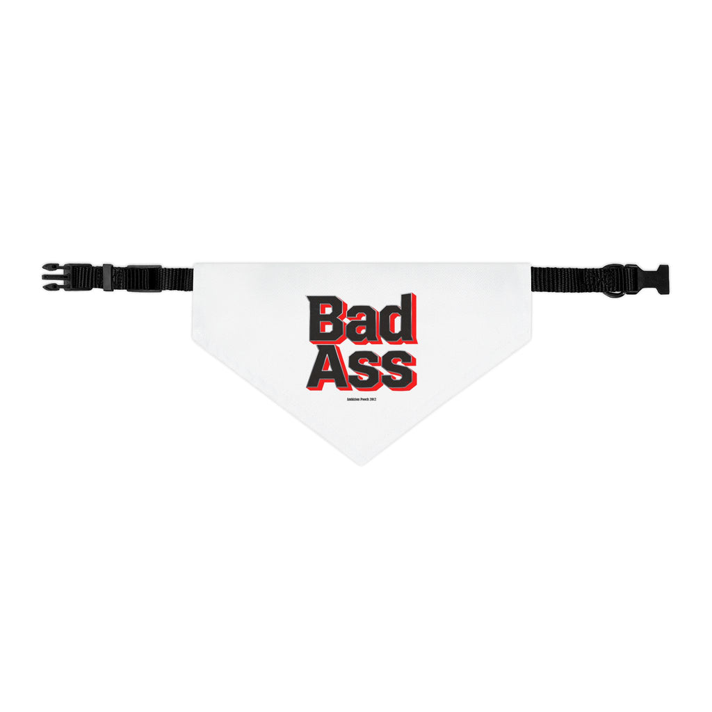 Pet Bandana Collar — Bad Ass "Bad Ass Dog Mama & Bad Ass Dog Dad" Matching Pet & Parent