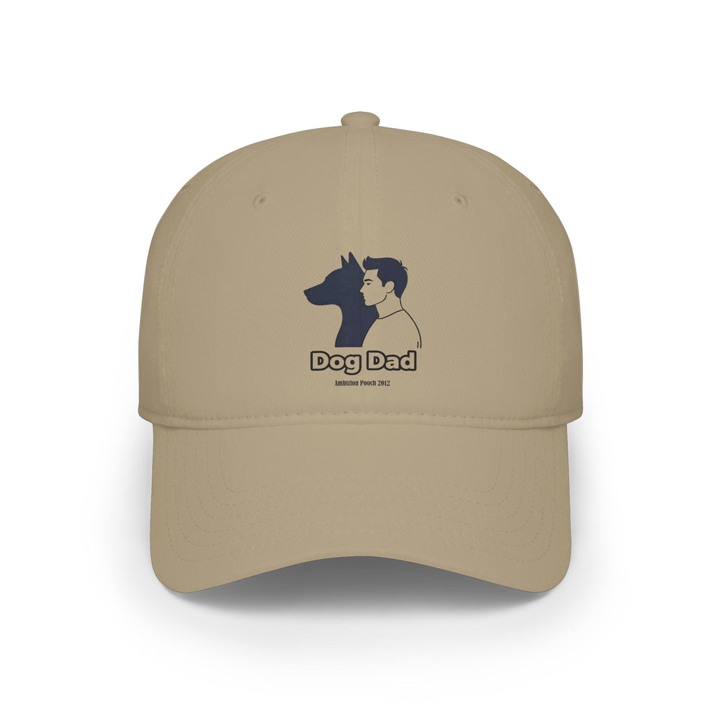 Dog Dad Low Profile Baseball Cap
