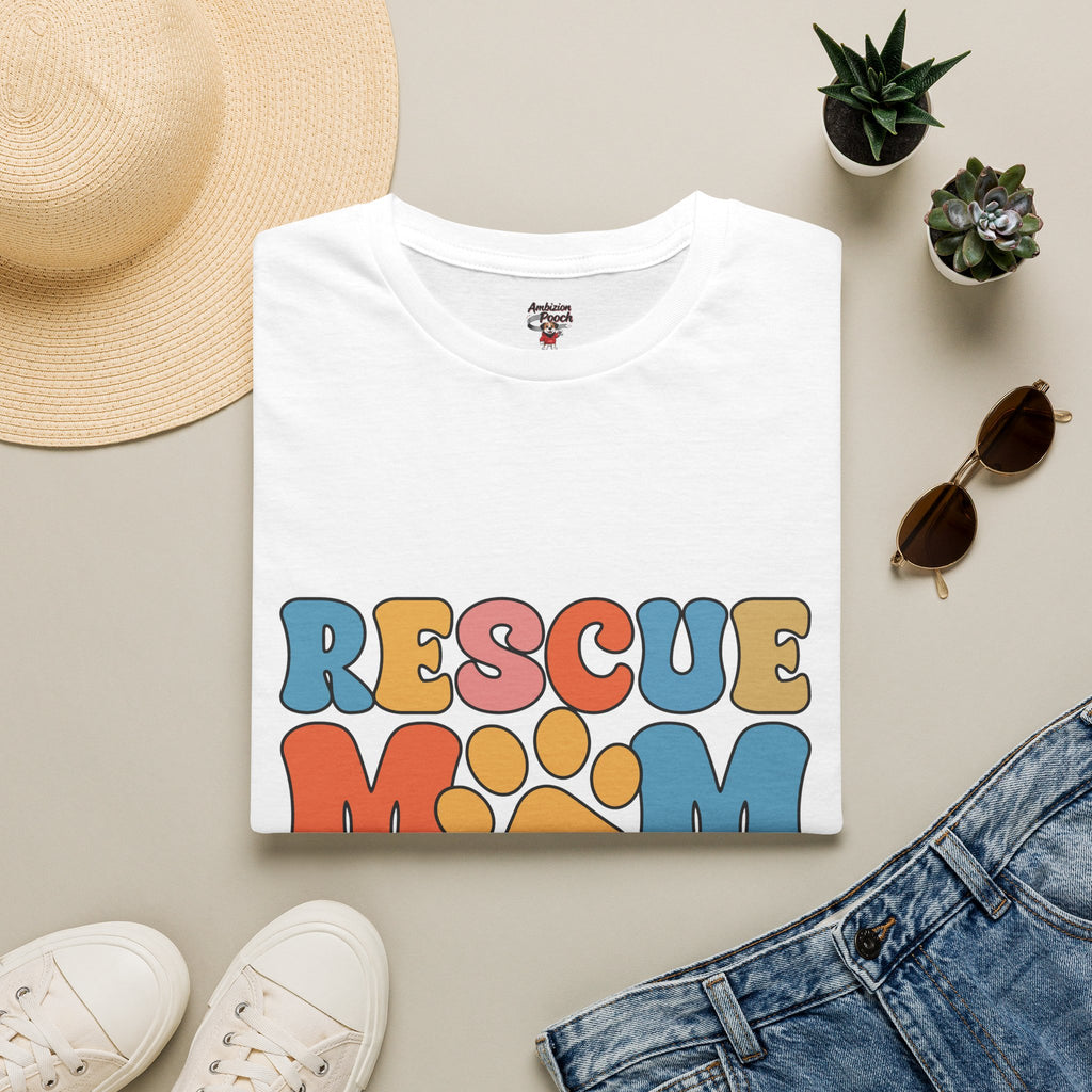 Rescue Mom Unisex Softstyle T-Shirt