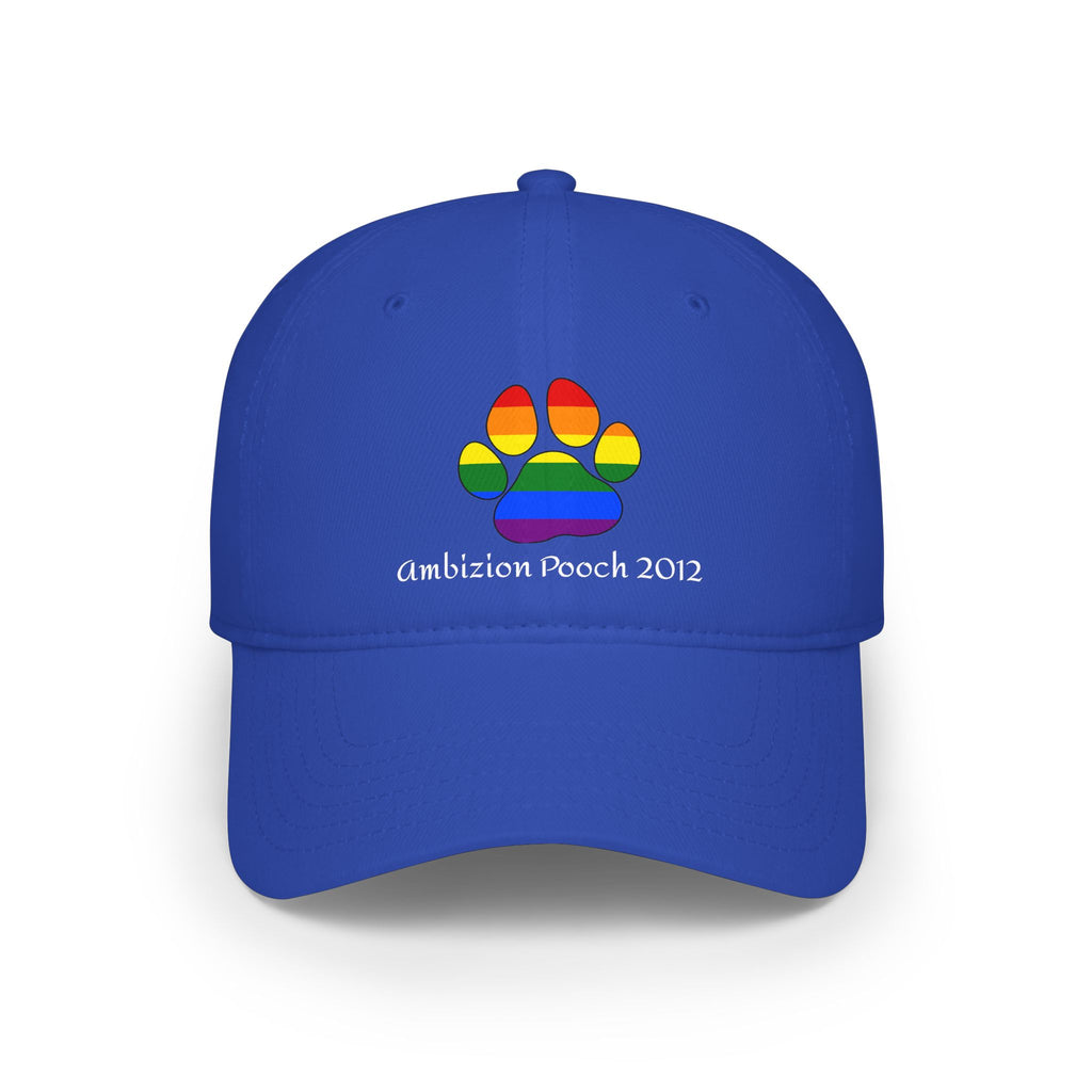 Rainbow Paw Low Profile Baseball Cap (LGBTQ)