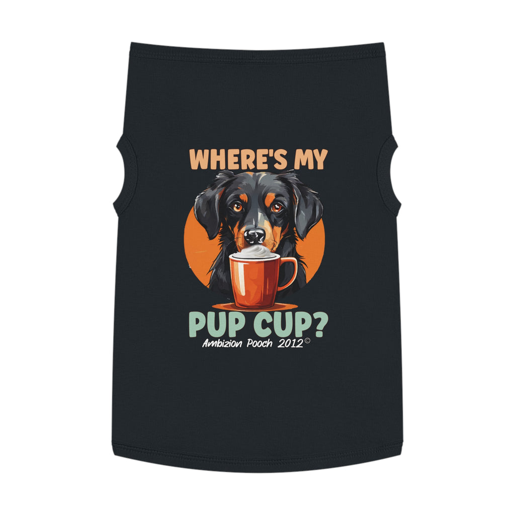 Where's My Pup Cup? Doggy Tank Top