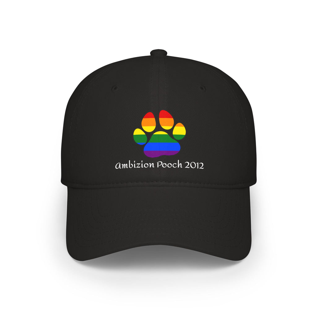 Rainbow Paw Low Profile Baseball Cap (LGBTQ)