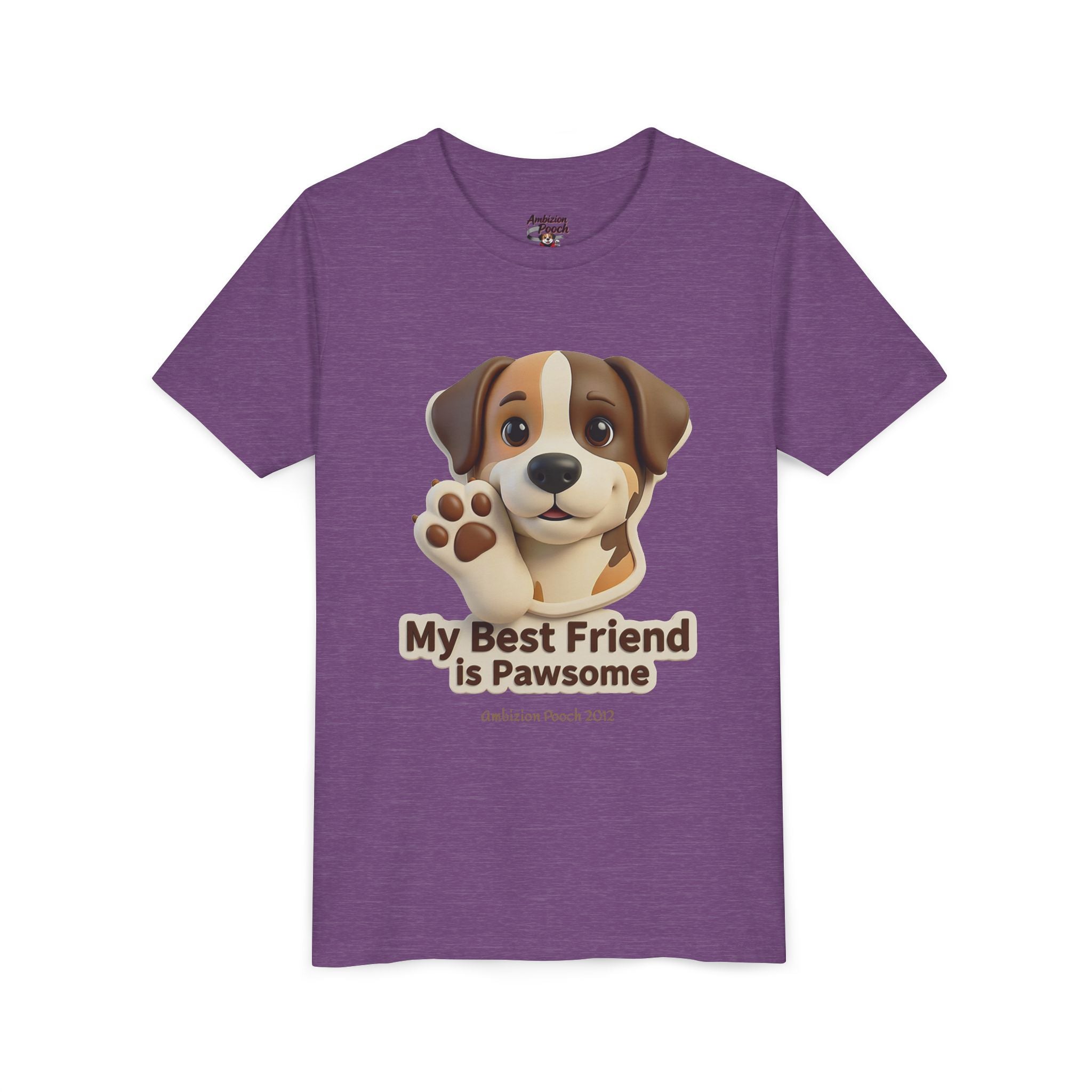 "My Best Friend is Pawsome" Kids Tee