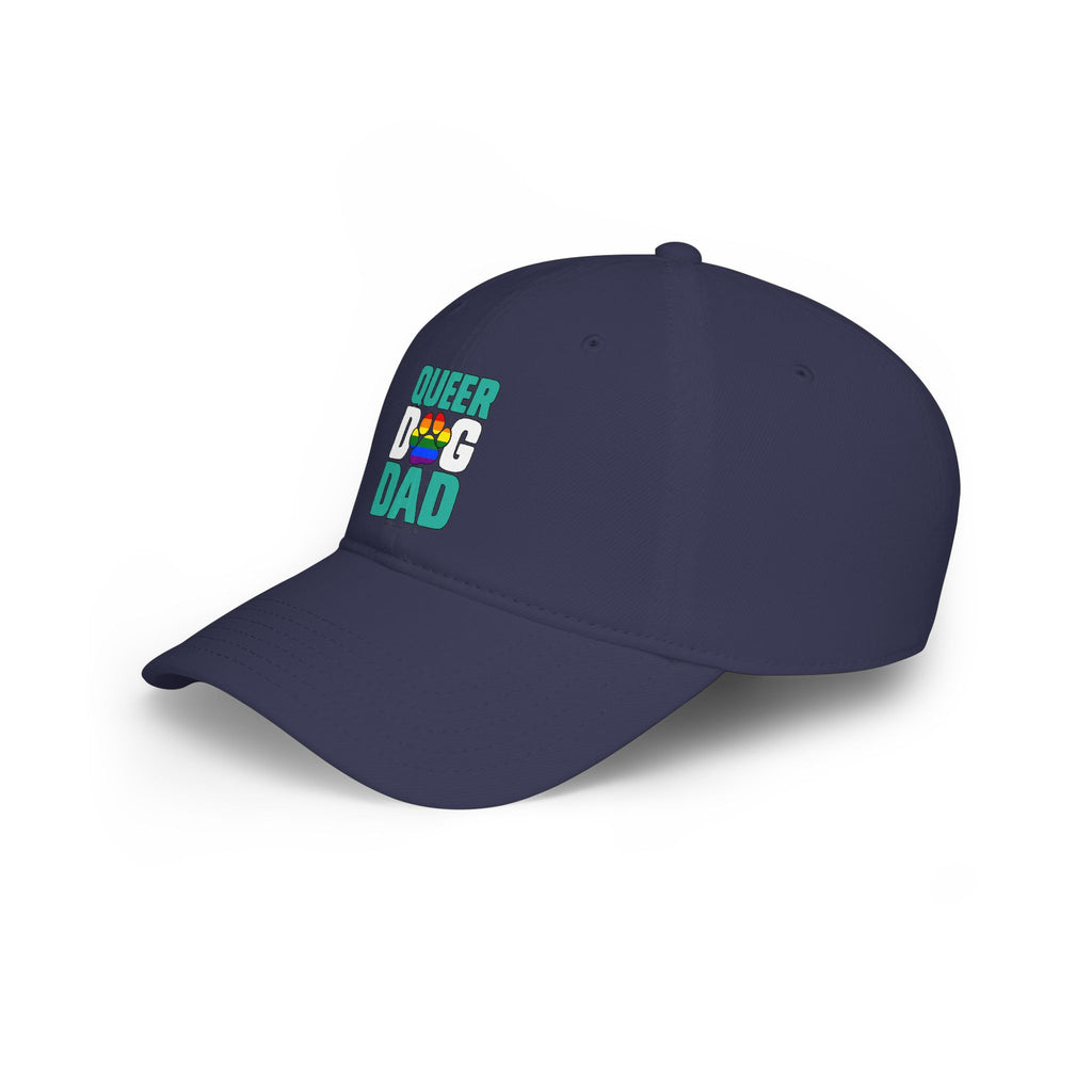 Queer Dog Dad Low Profile Baseball Cap