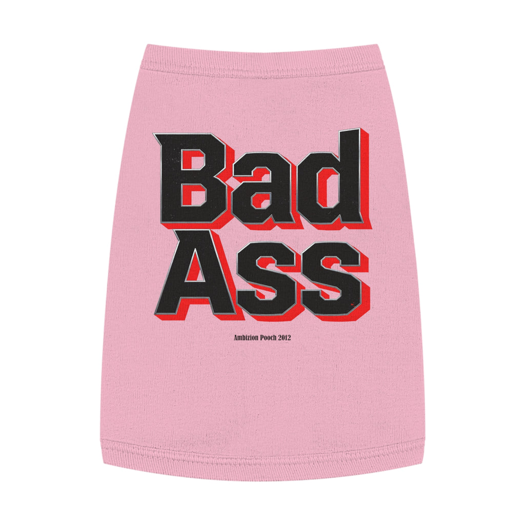 Bad Ass Tank Top — "Bad Ass Dog Mama and Bad Ass Dog Dad" (Pet & Parent Matching)