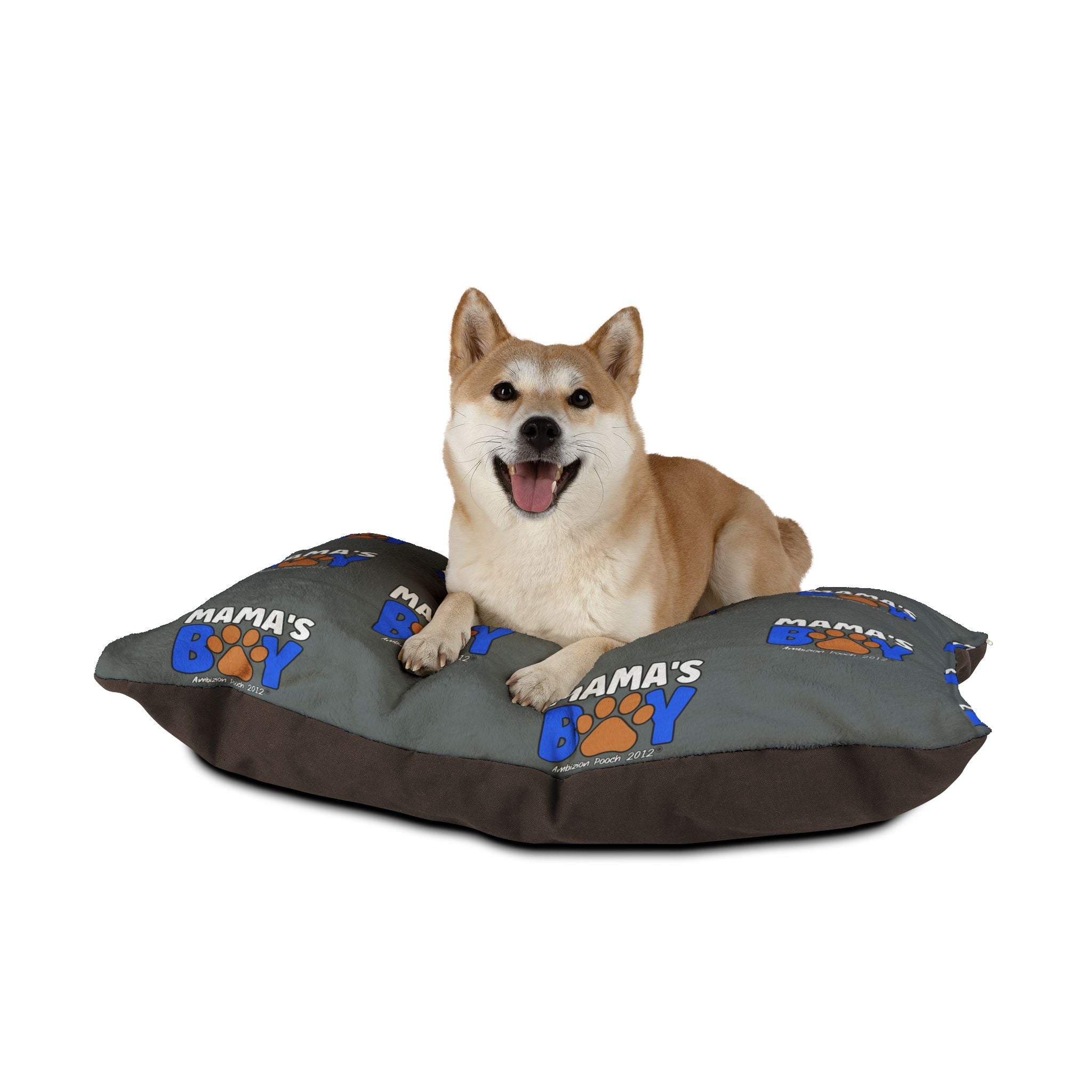 Mama's Boy Monogram Pet Bed
