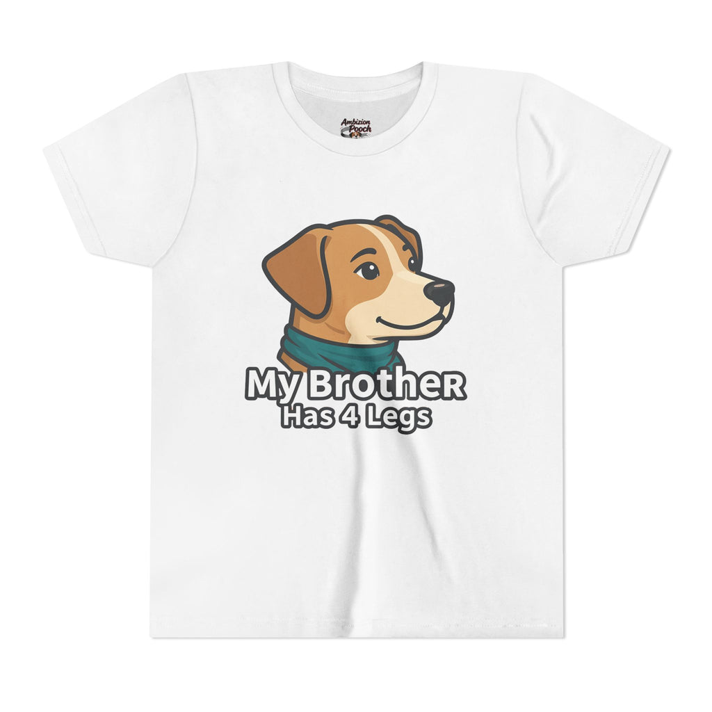 "My Bro Has 4 Legs" Kids Tee