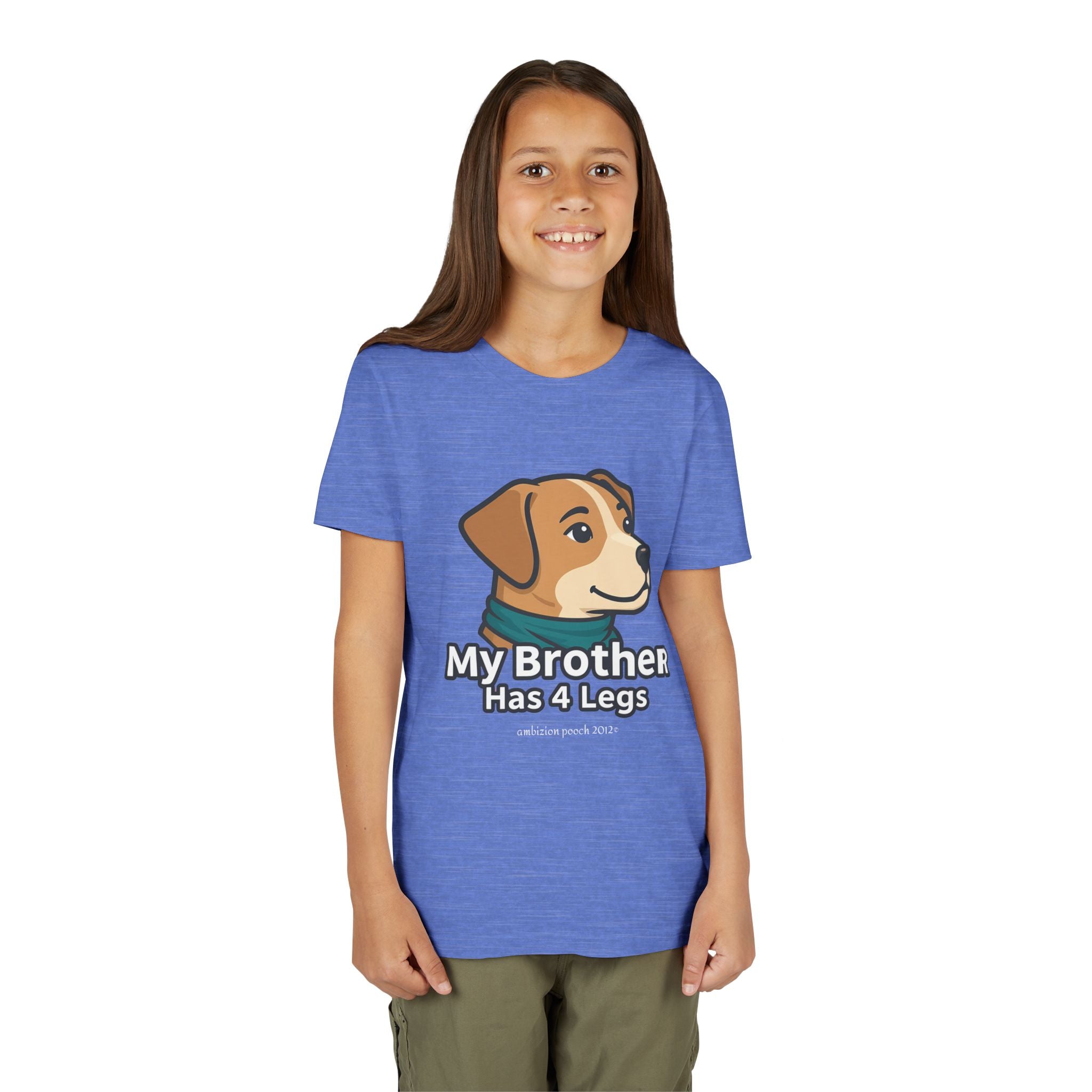 "My Bro Has 4 Legs" Kids Tee