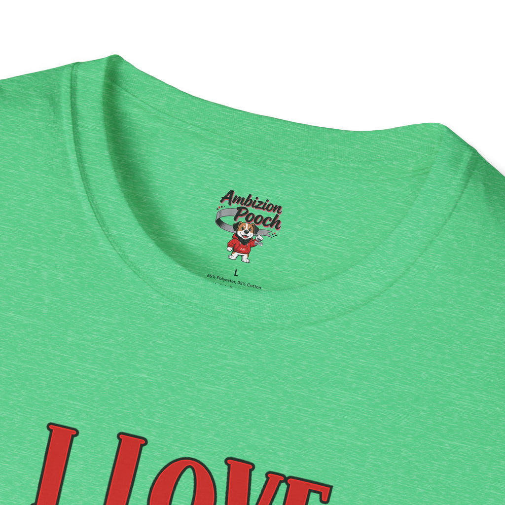 I Love Dogs More Than Humans Unisex Softstyle T-Shirt