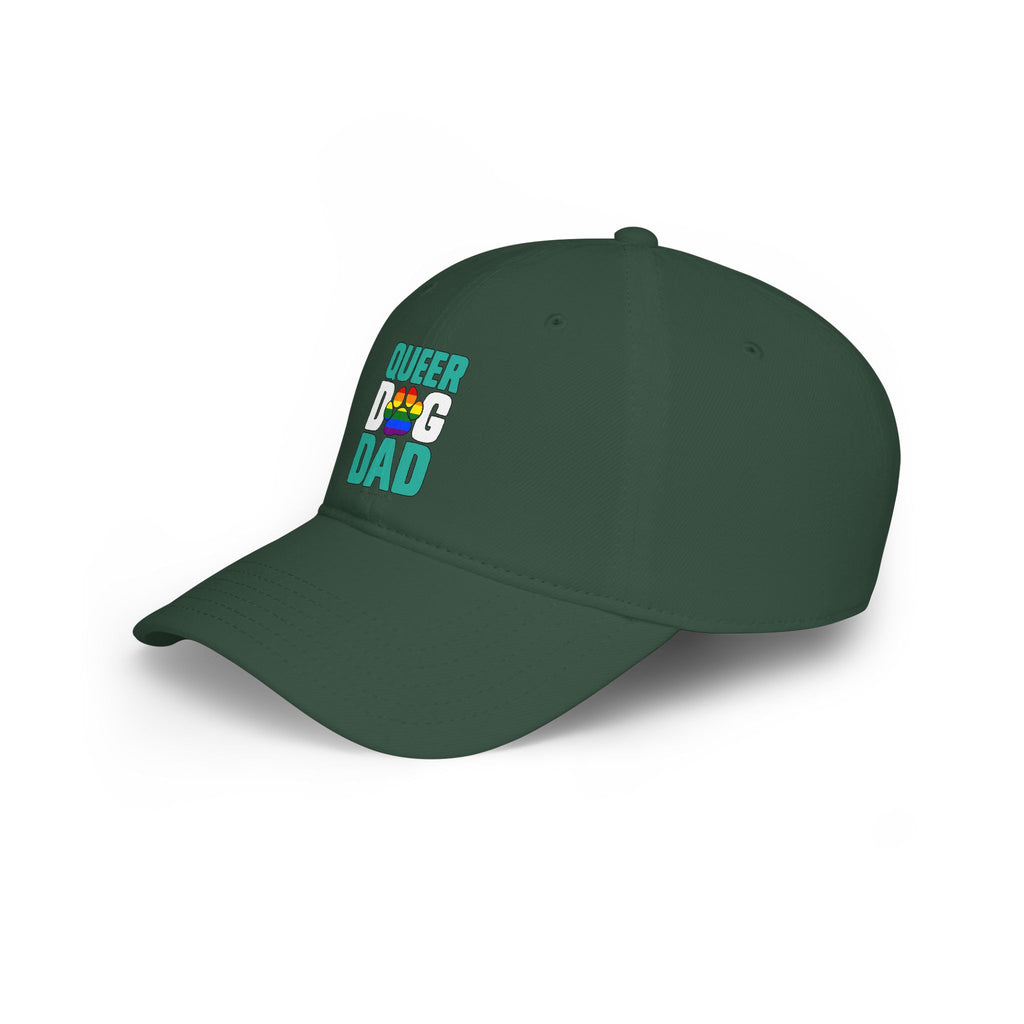 Queer Dog Dad Low Profile Baseball Cap