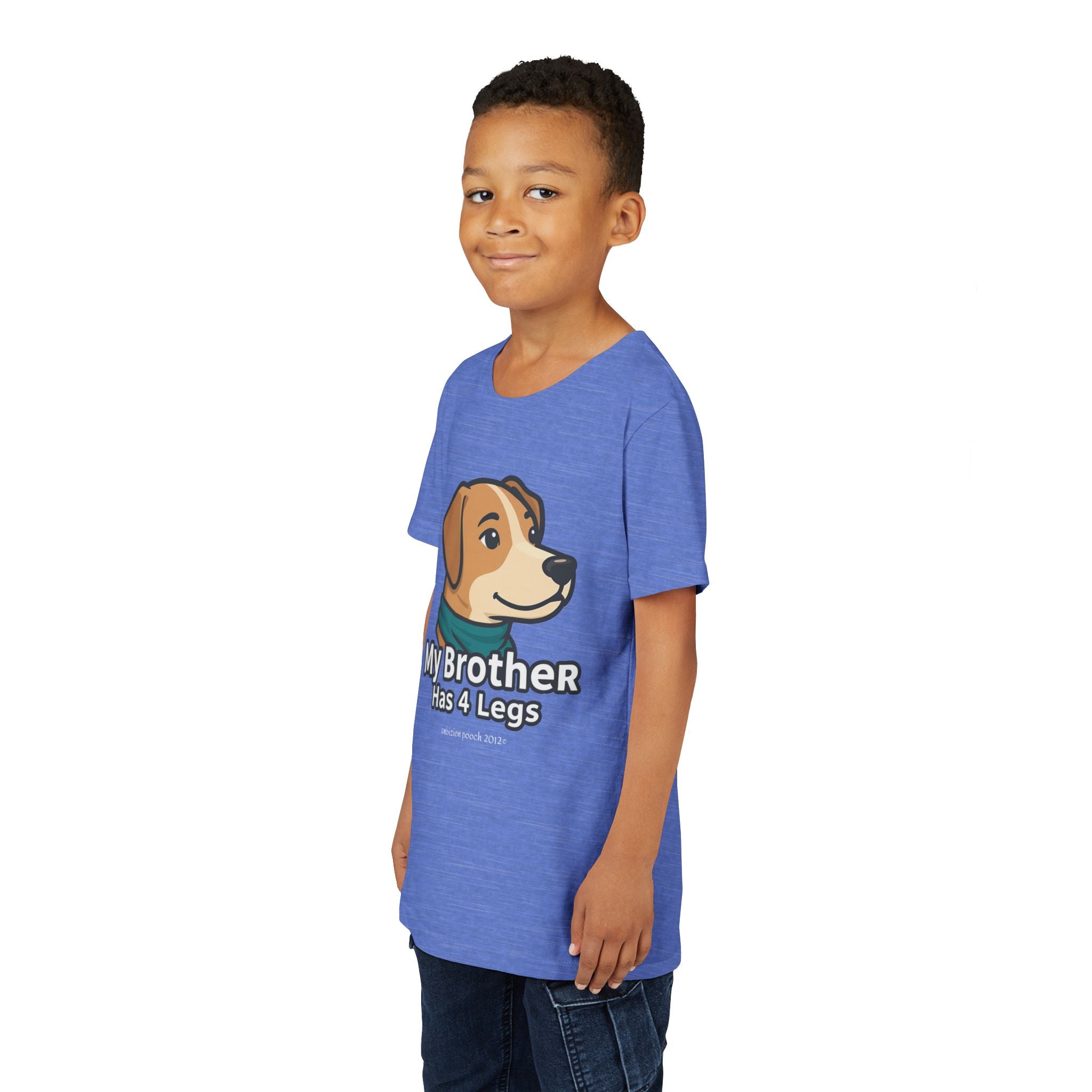 "My Bro Has 4 Legs" Kids Tee