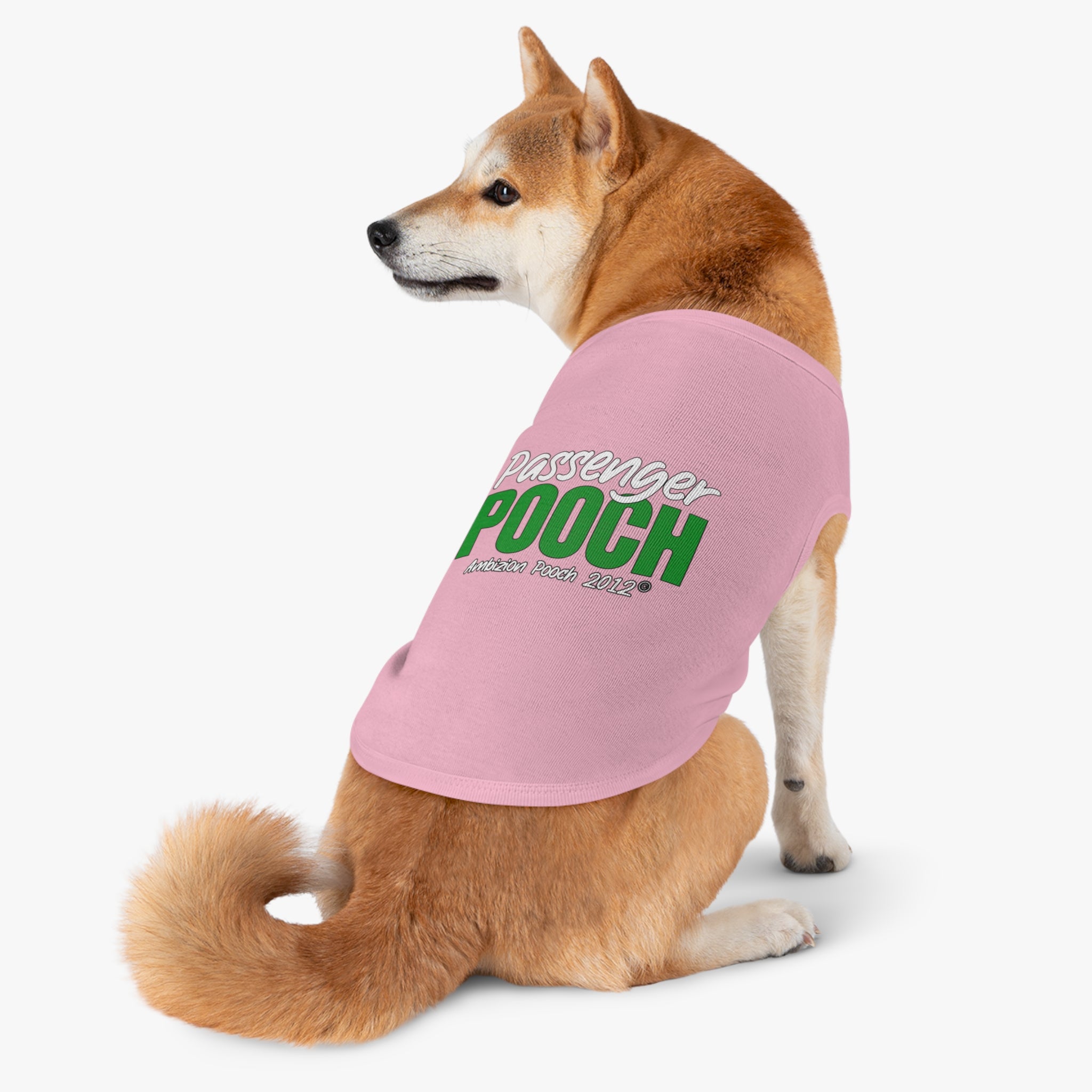 "Passenger Pooch" Doggy Tank Top
