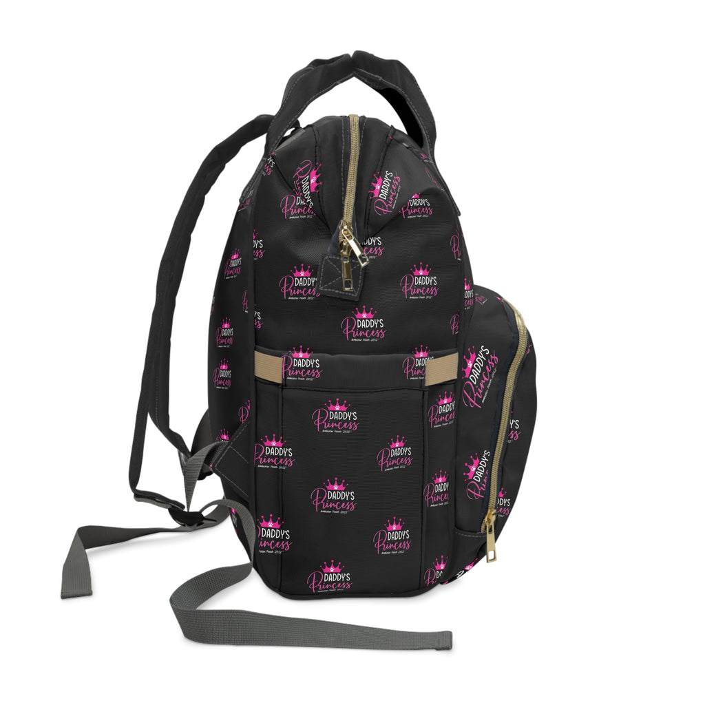 Daddy's Princess Puppy/Doggy Multifunctional Backpack Black