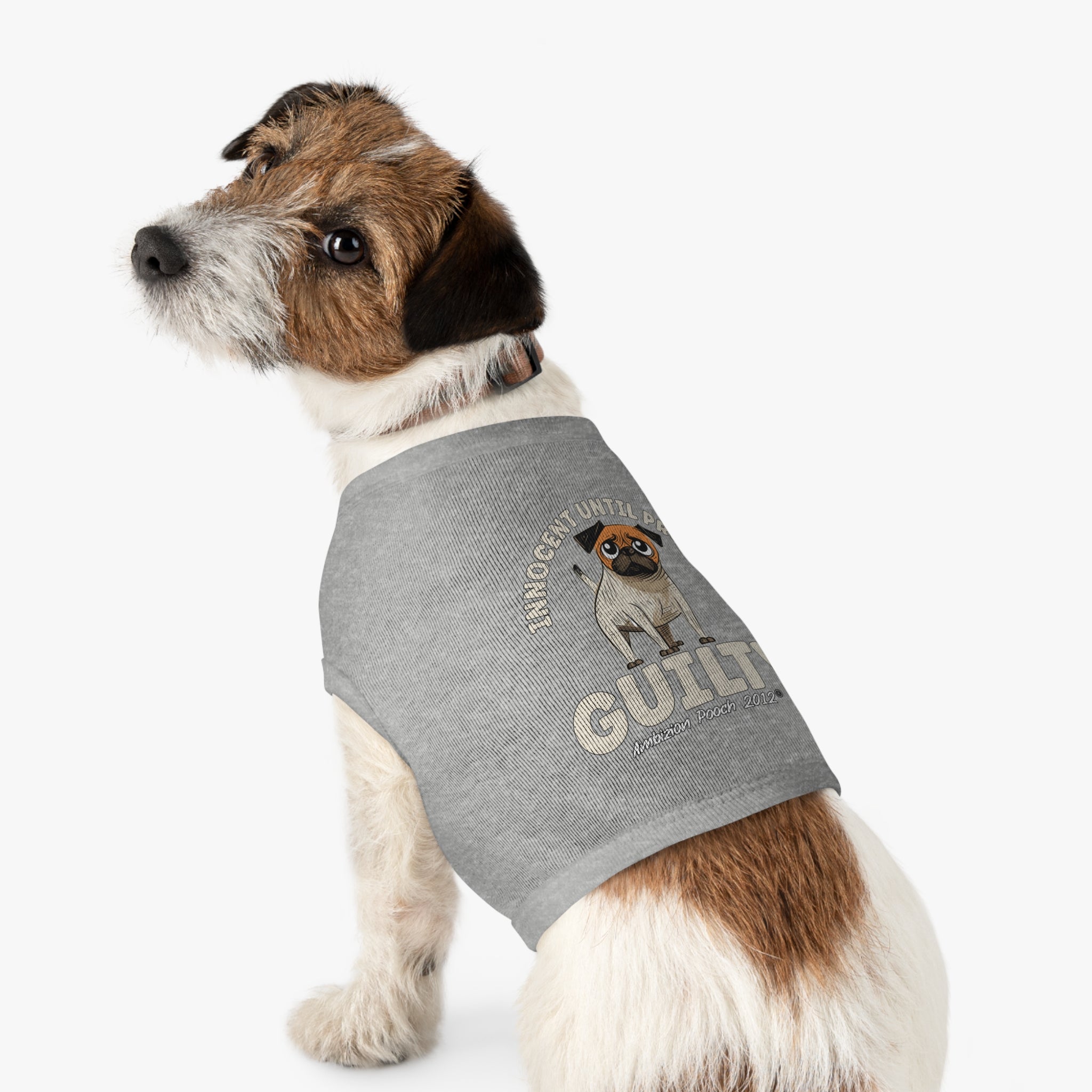 Innocent Until Proven Guilty Doggy Tank Top