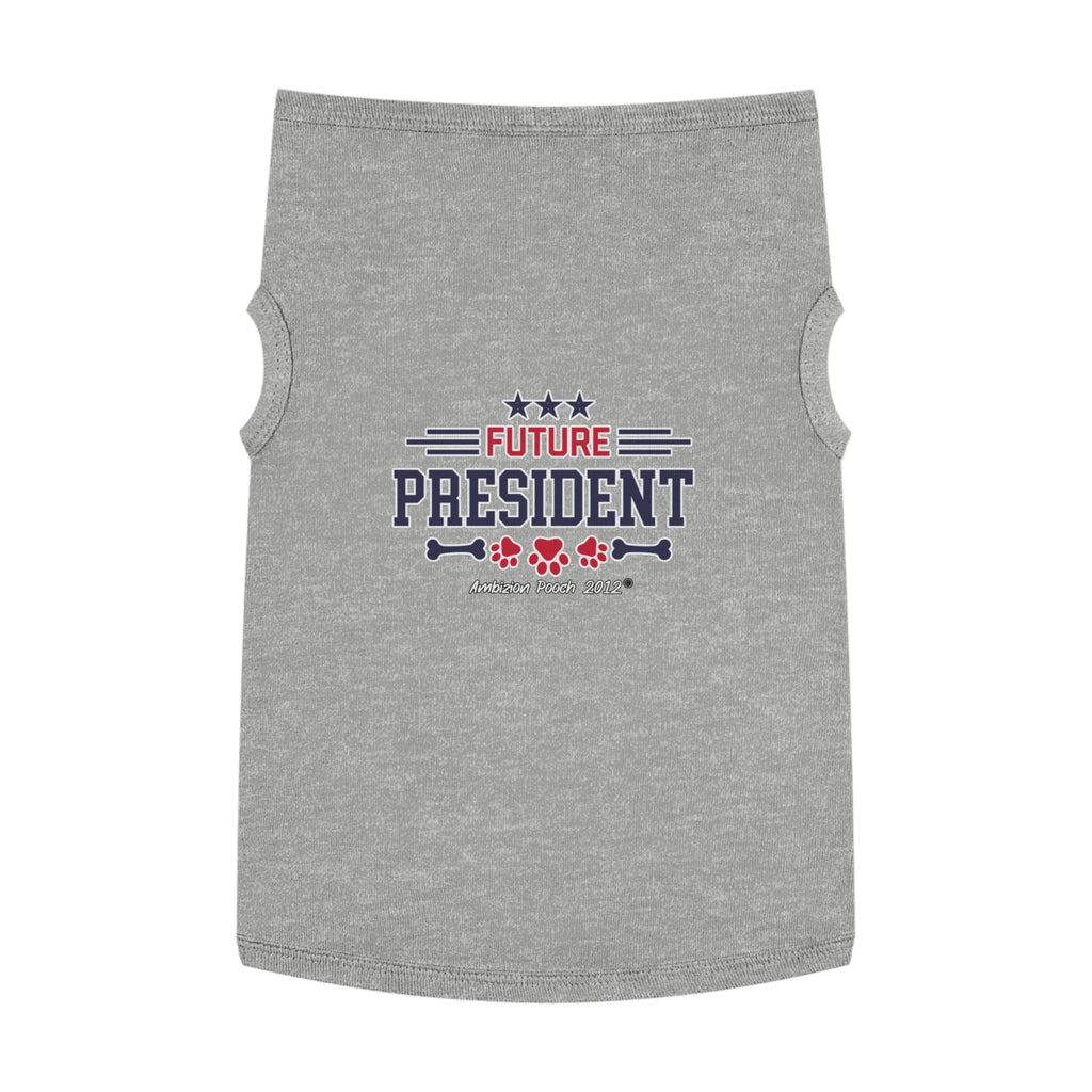 Future President Doggy Tank Top — "Future Vice President" (Pet & Parent Matching)