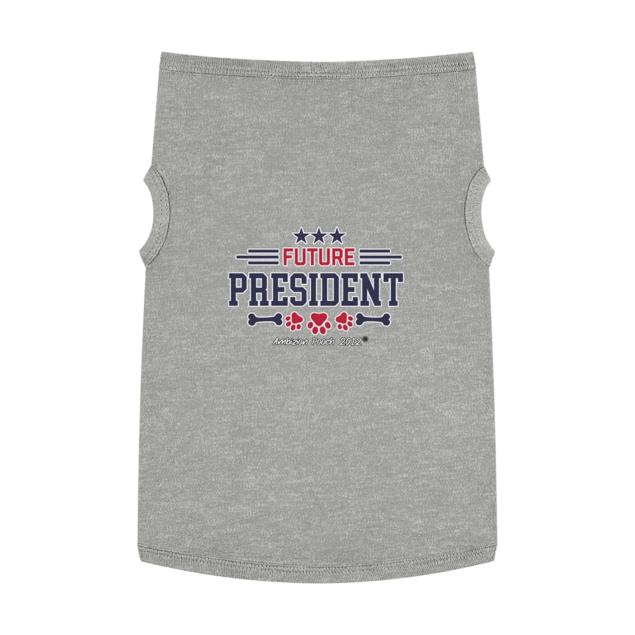 Future President Doggy Tank Top — "Future Vice President" (Pet & Parent Matching)