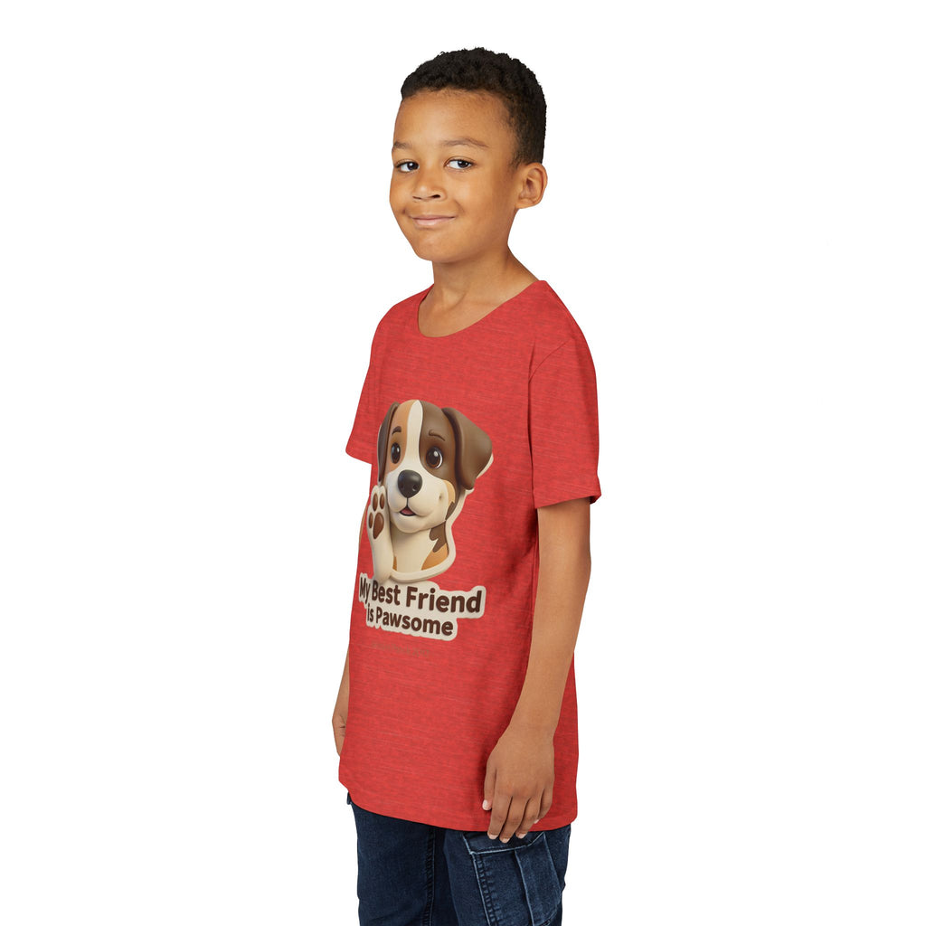 "My Best Friend is Pawsome" Kids Tee