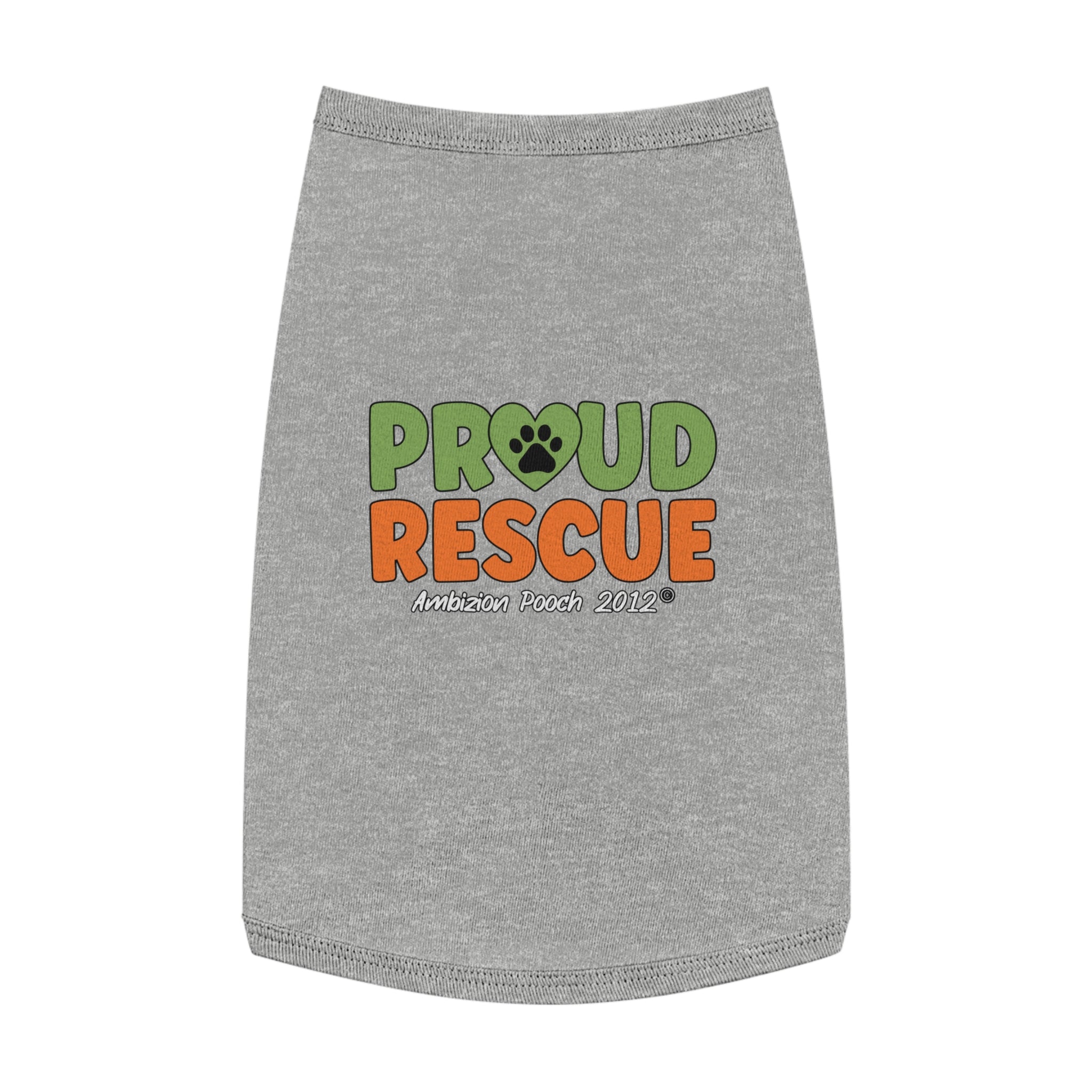 "Proud Rescue" Doggy Tank Top
