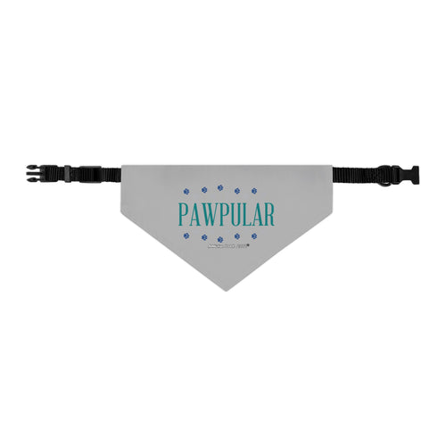 "Pawpular" Pet Bandana Collar — Doggy Parent "Invisible" Matching Pet & Parent