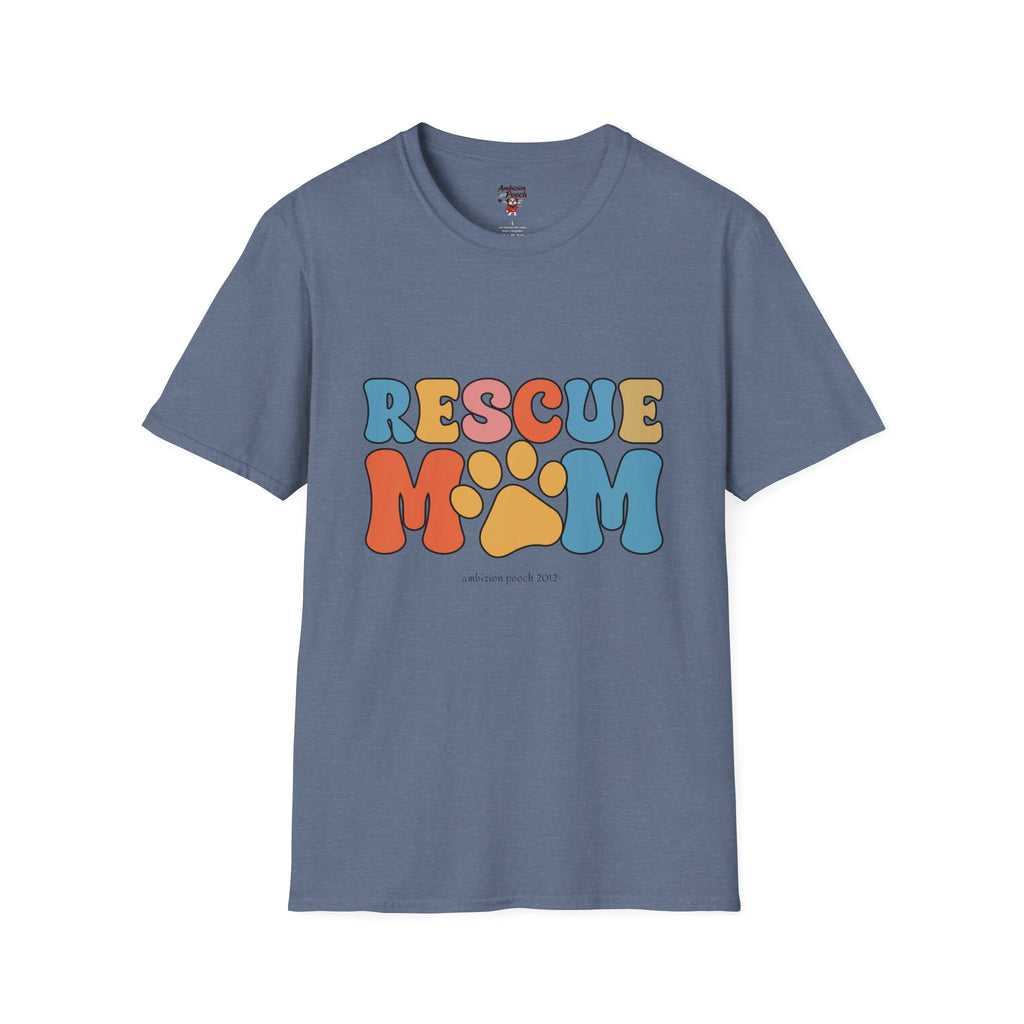 Rescue Mom Unisex Softstyle T-Shirt